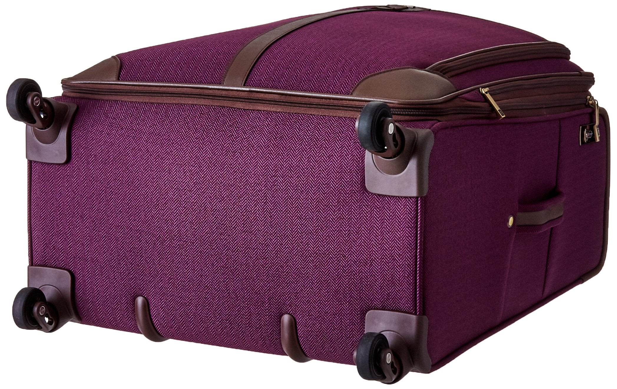 Eggplant Herringbone
