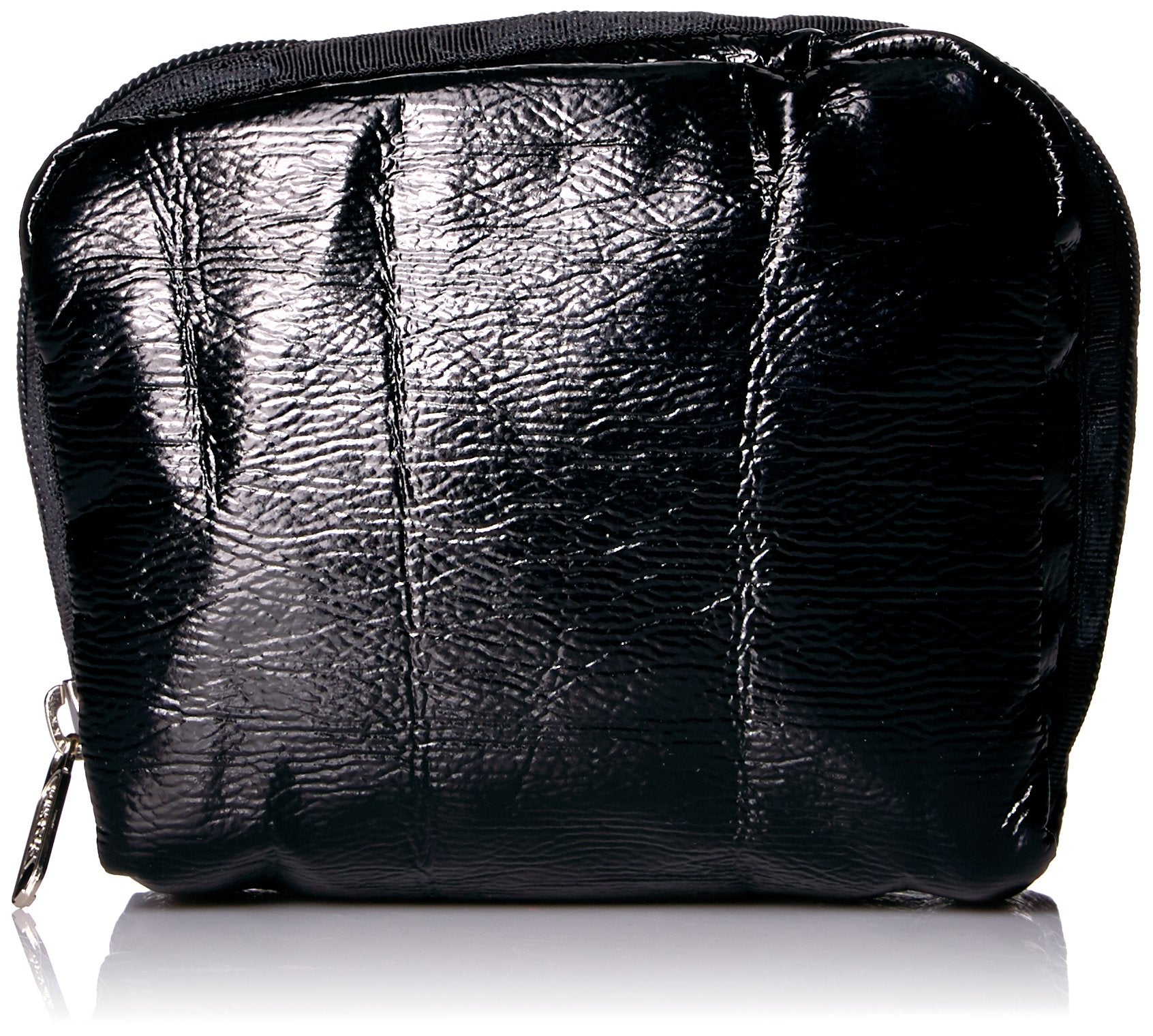 Black Crinkle Patent