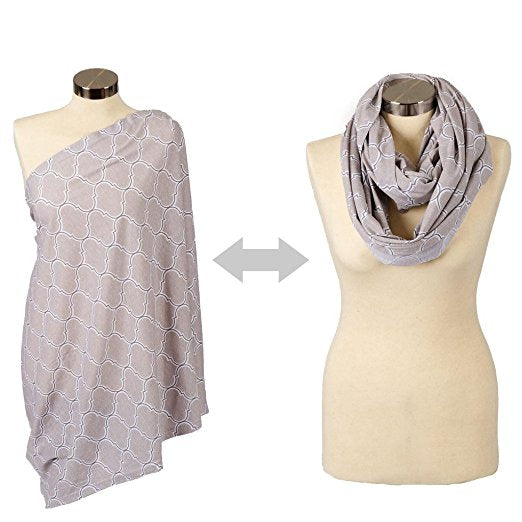 Quatrefoil Gray