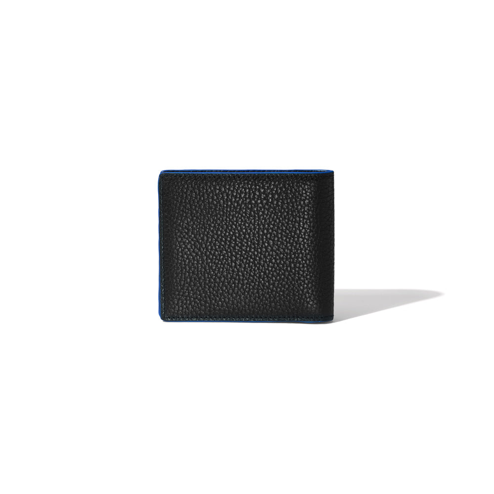 Solid Black with Cobalt Blue Edging