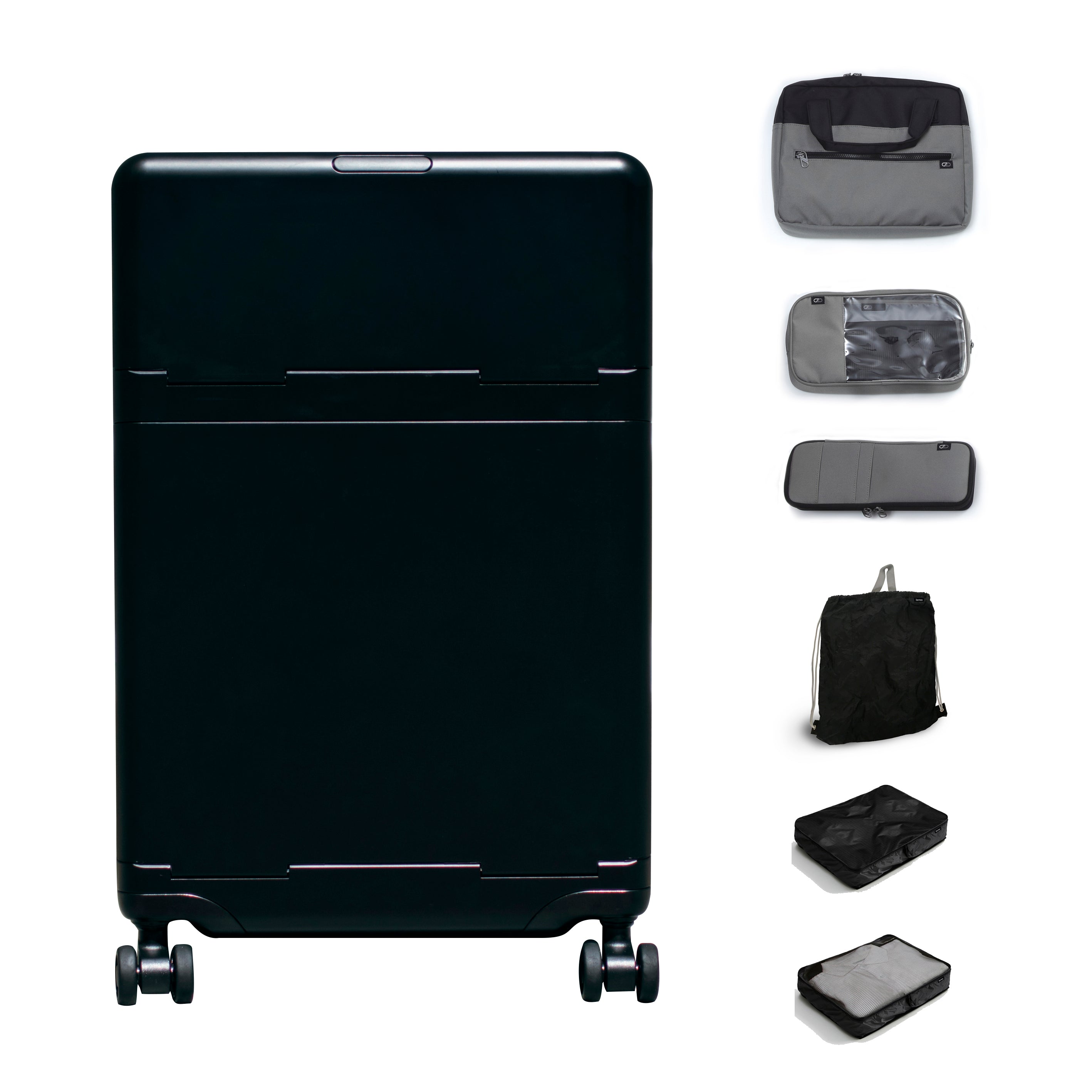Black (External), Gray (Accessories)