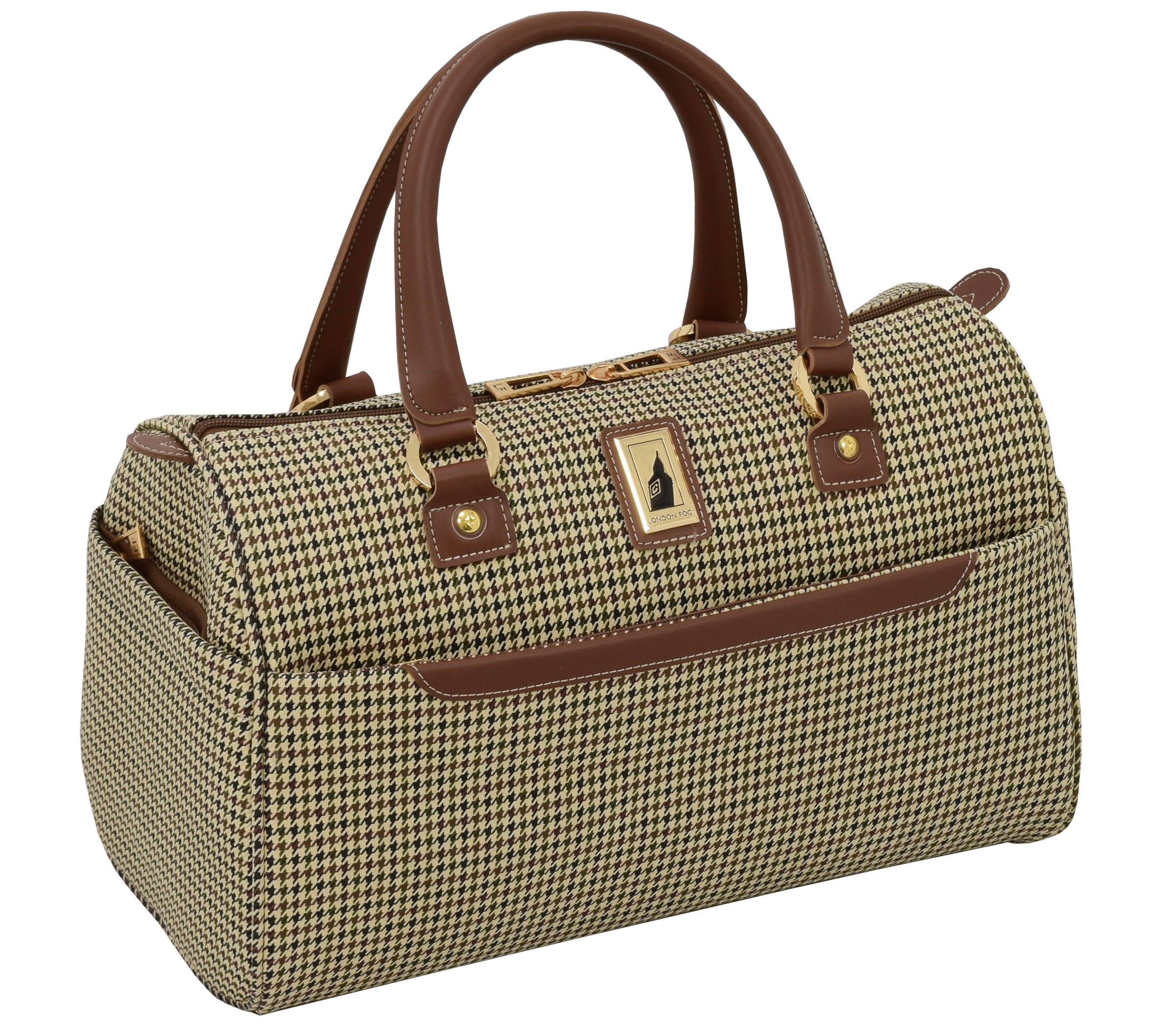 Olive Houndstooth