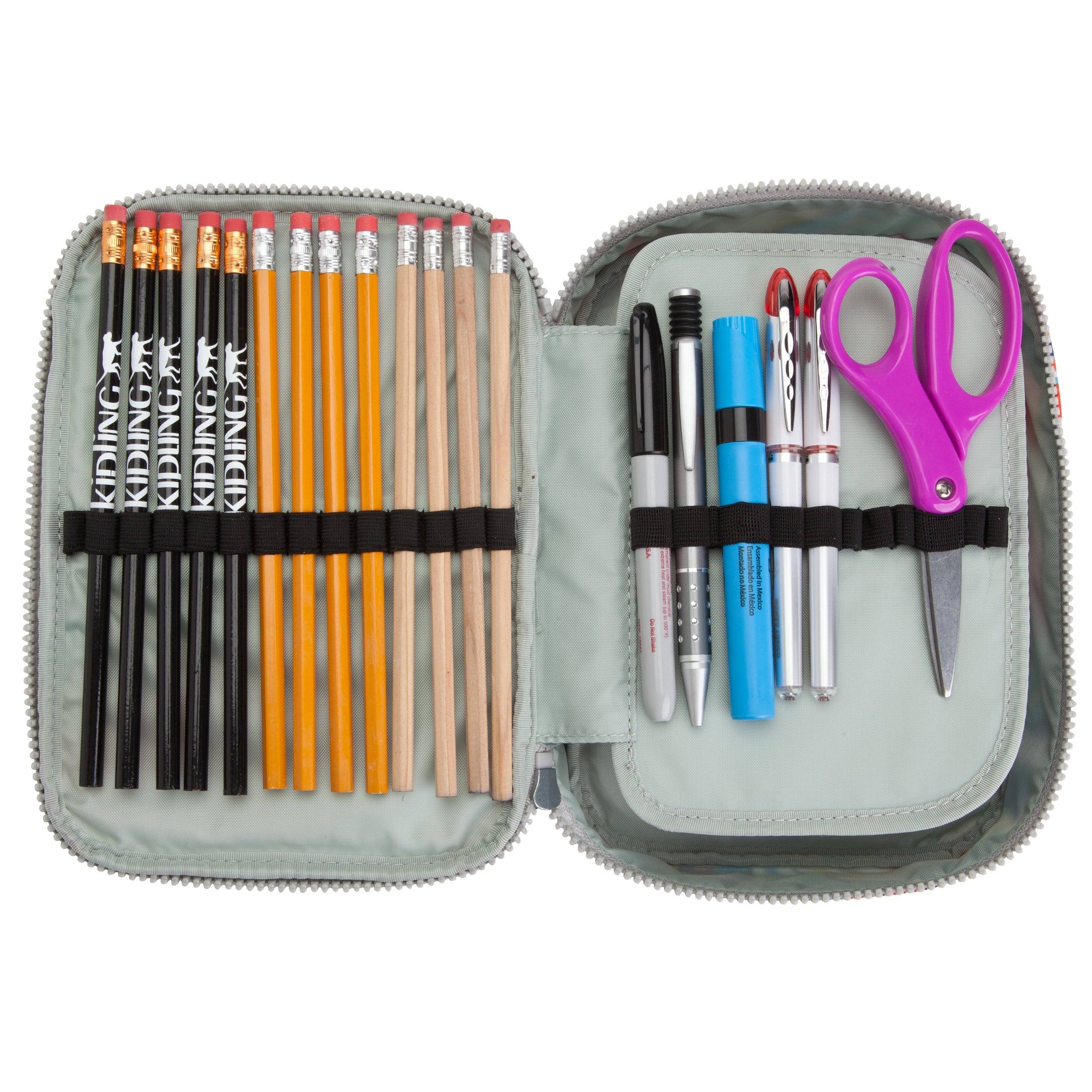 Kipling 100 Pens Case Brick Red RM