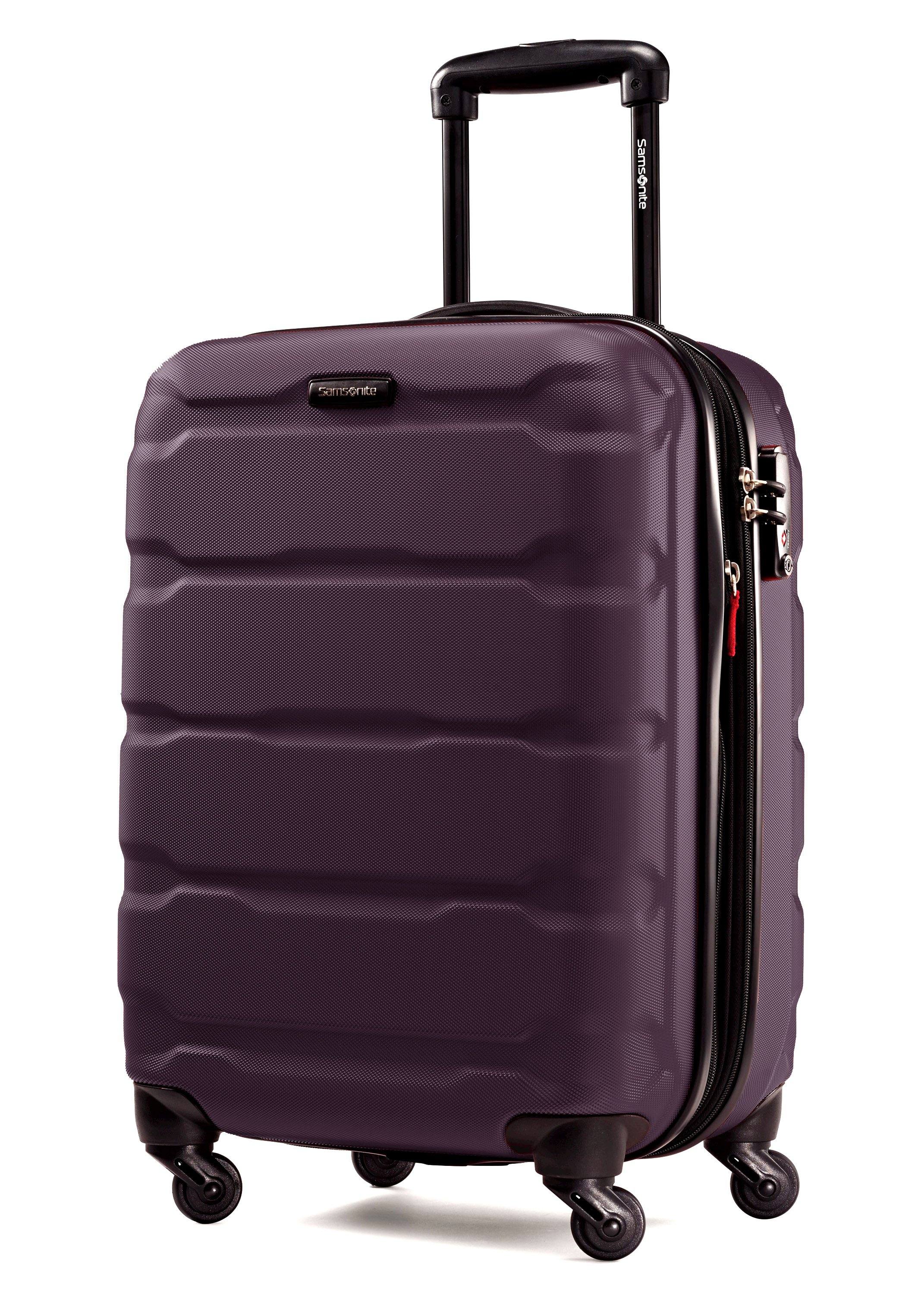 Purple samsonite luggage set sale