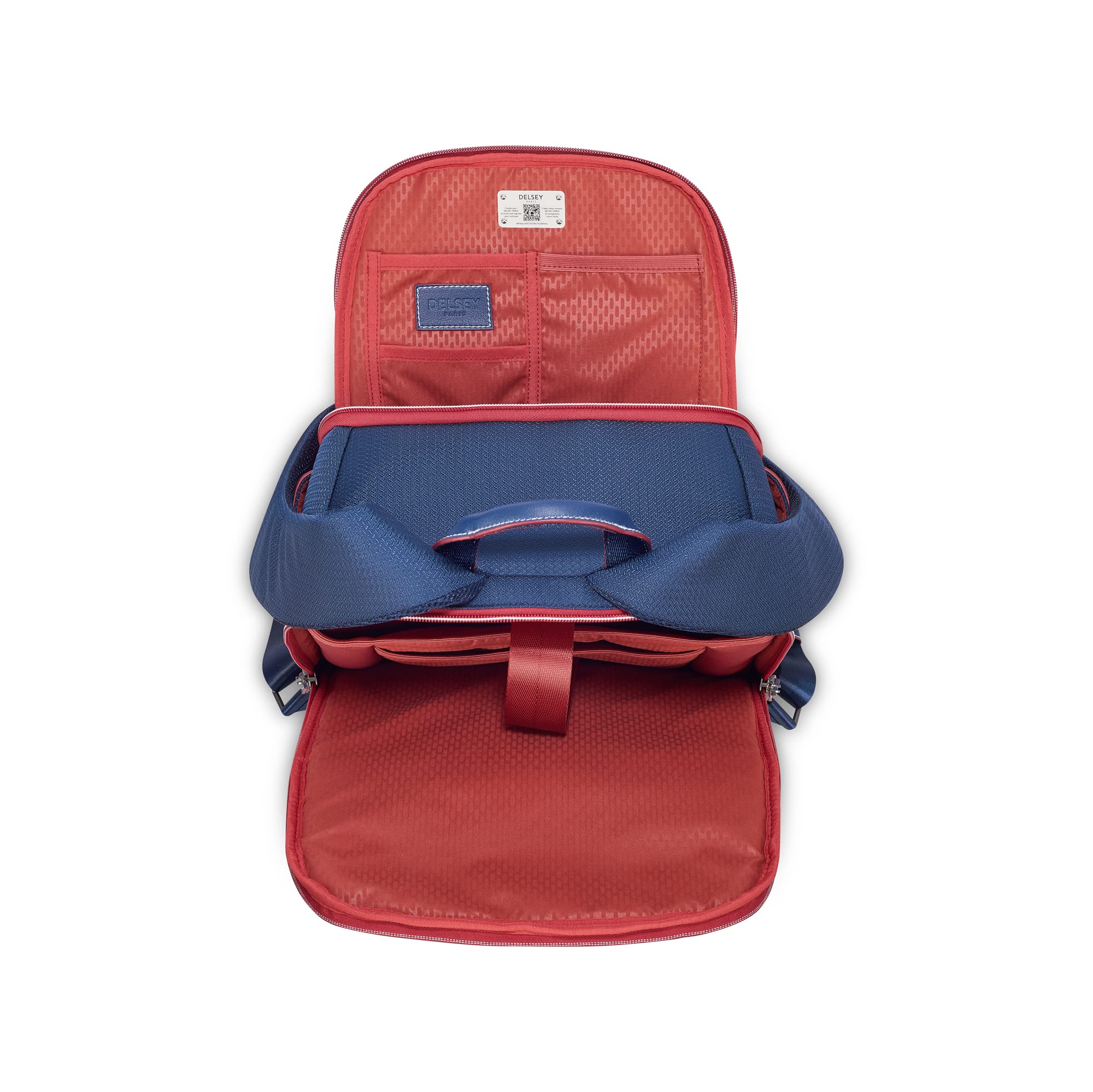 Delsey Parvis Plus Cabin Trolley Backpack 17.3 black 00-3944650-00 Delsey Parvis Plus Cabin Trolley Backpack 17.3 black 00-3944650-00