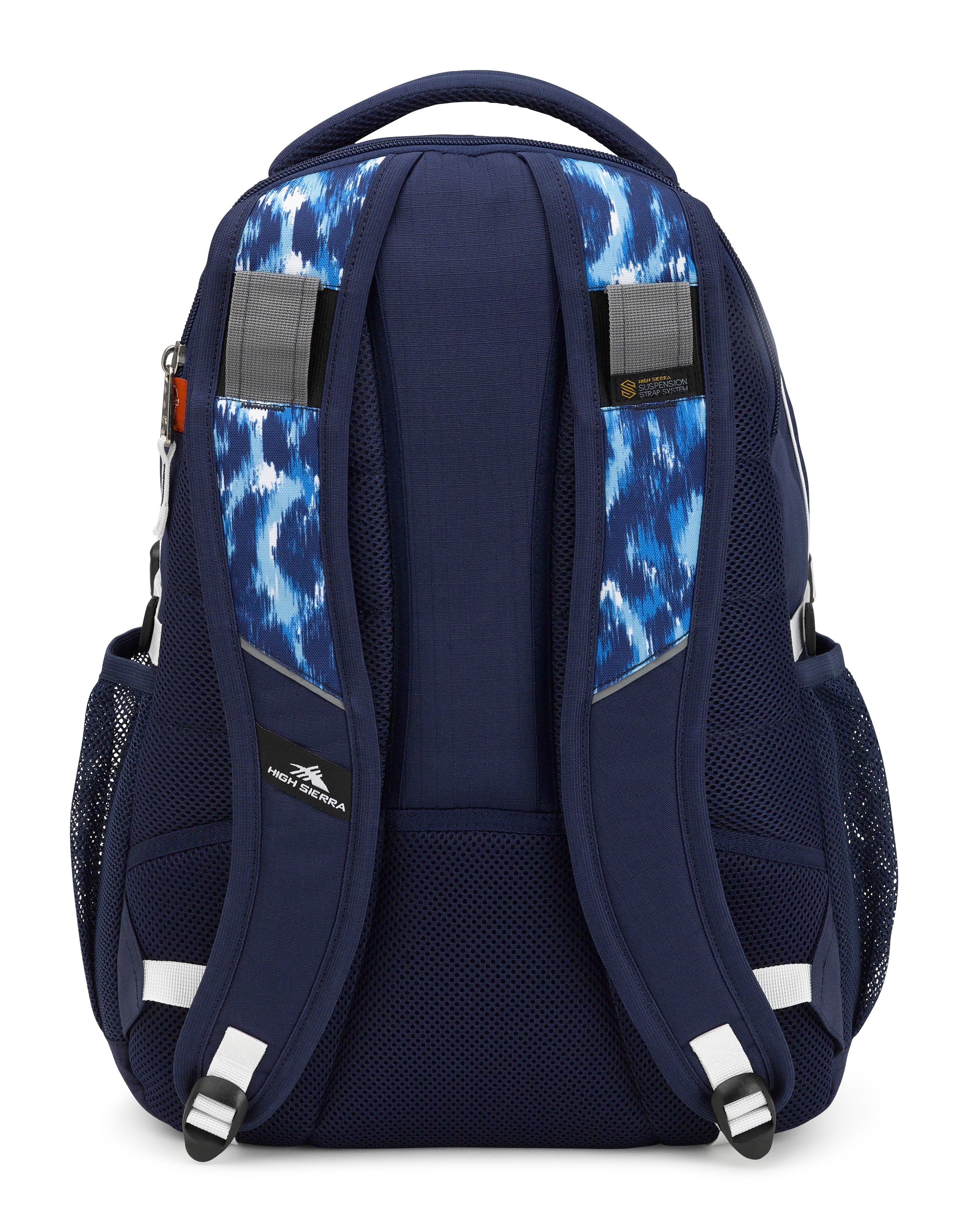 True Navy/Island Ikat/White
