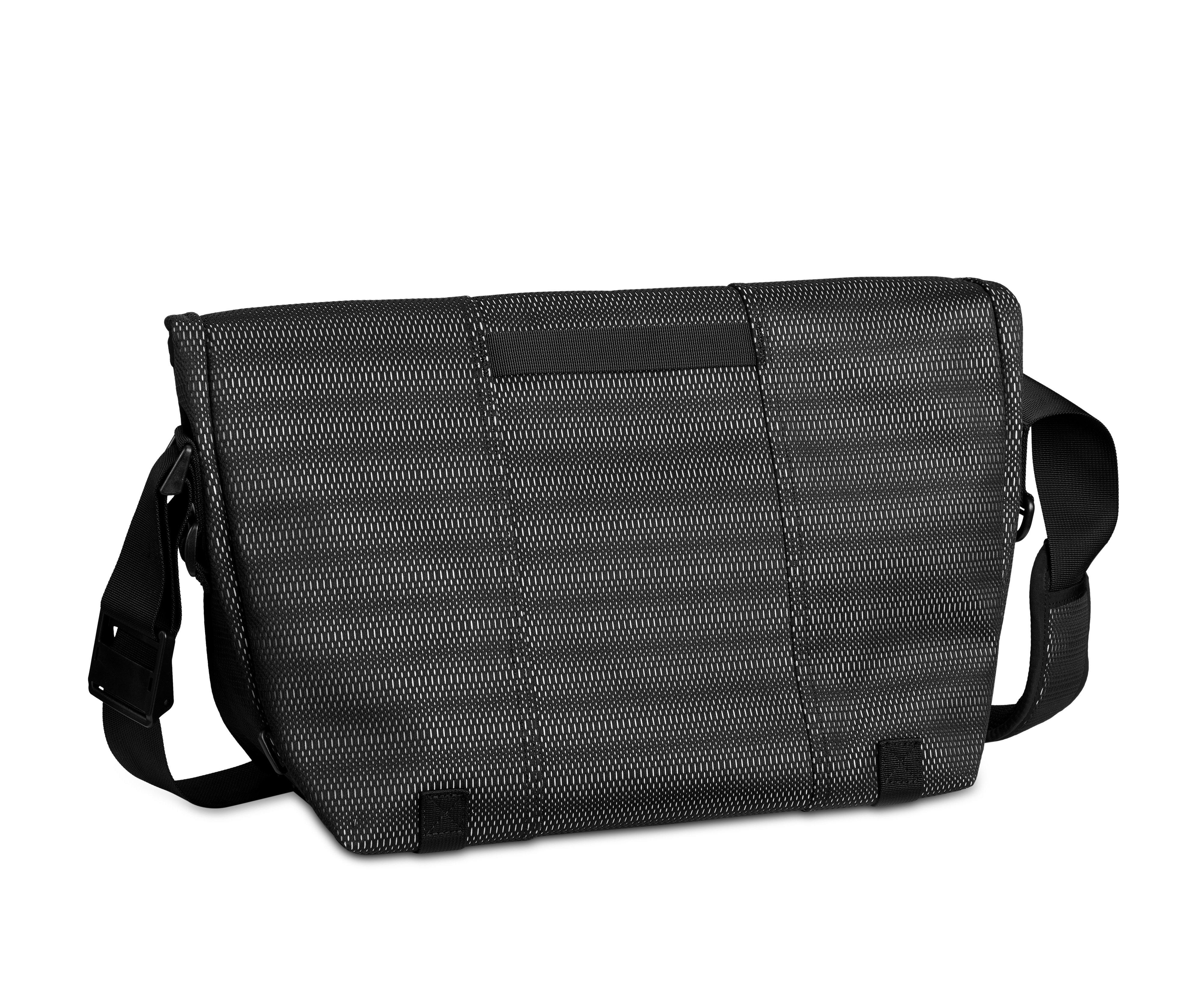 Jet Black Woven Reflective