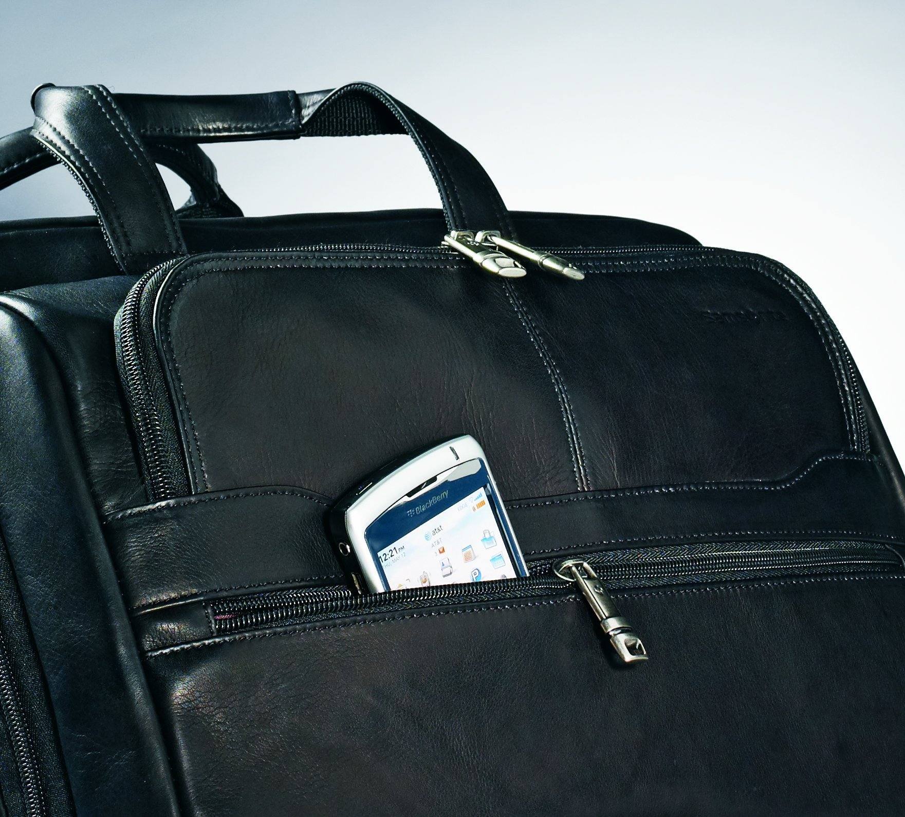 Samsonite Vachetta Leather Pocket Business Case – Luggage Online