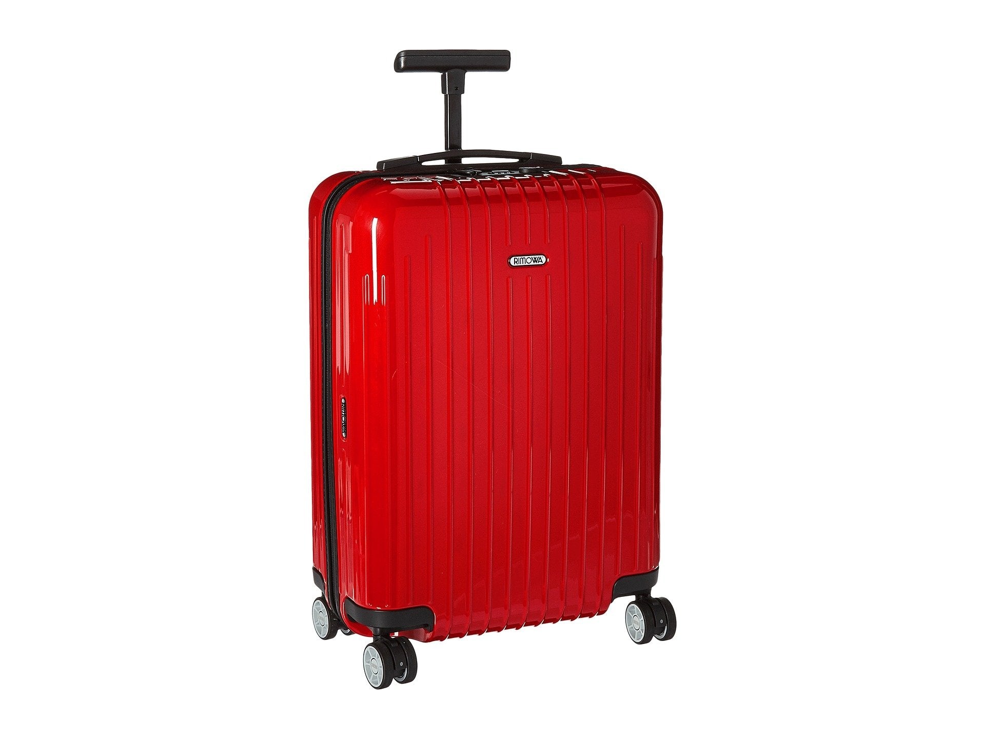 Style Pick: A Bright Red Rimowa Carry-On Suitcase