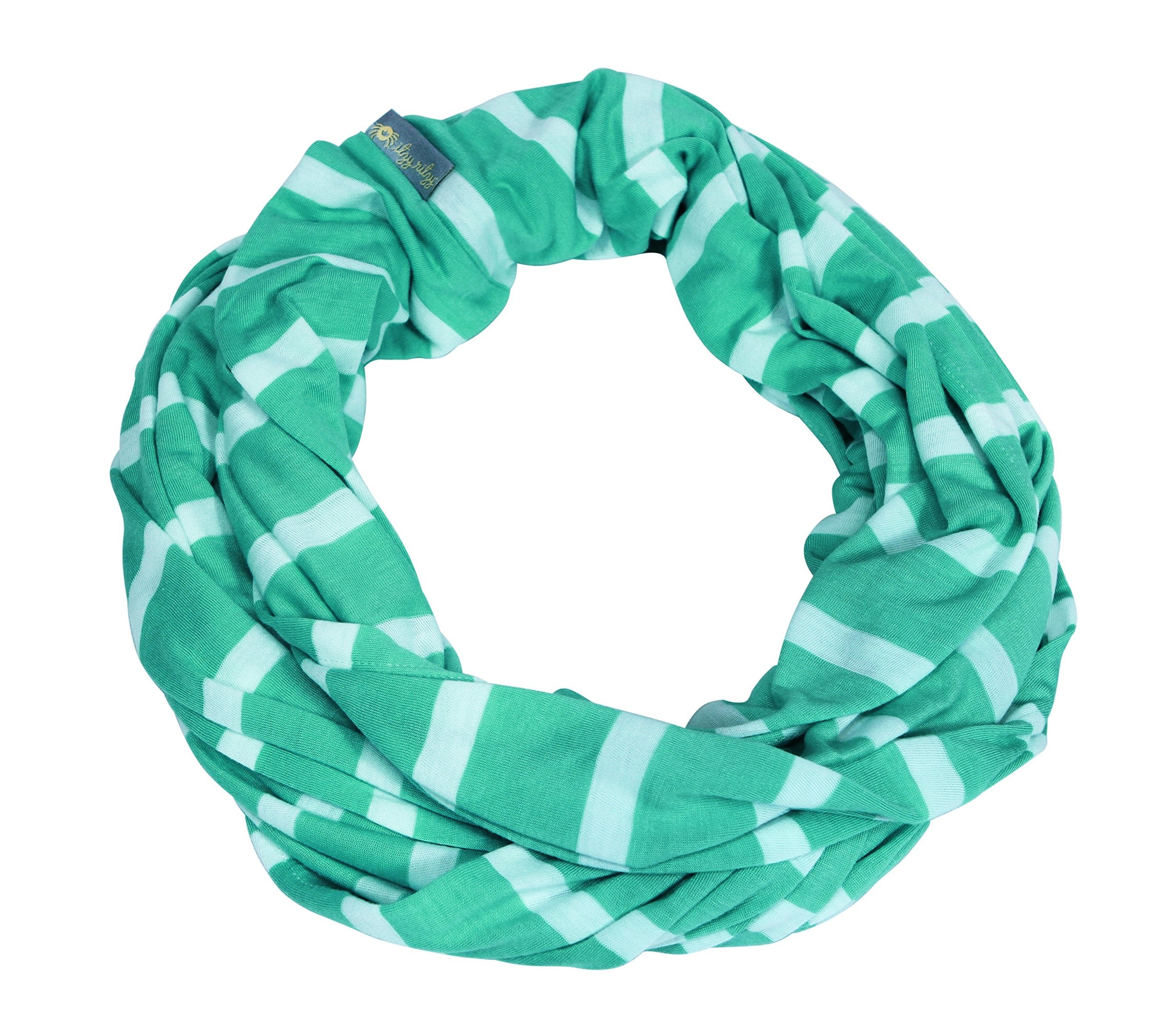 Turquoise Seaside Stripe
