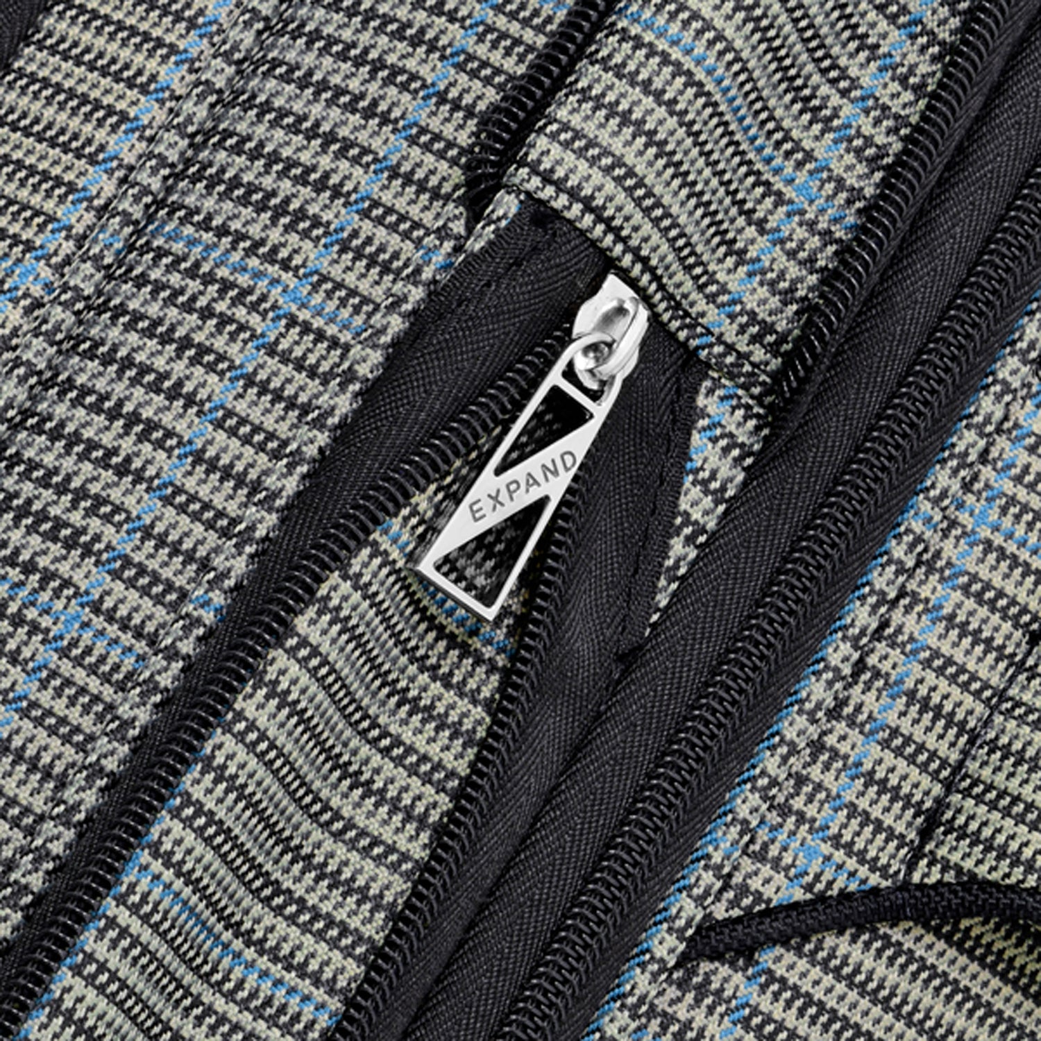 Grey Sapphire Plaid