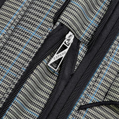 Grey Sapphire Plaid