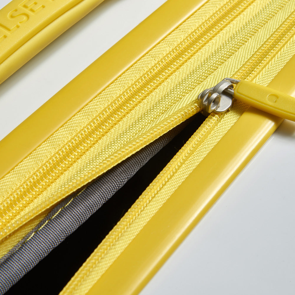 White with Yellow trim