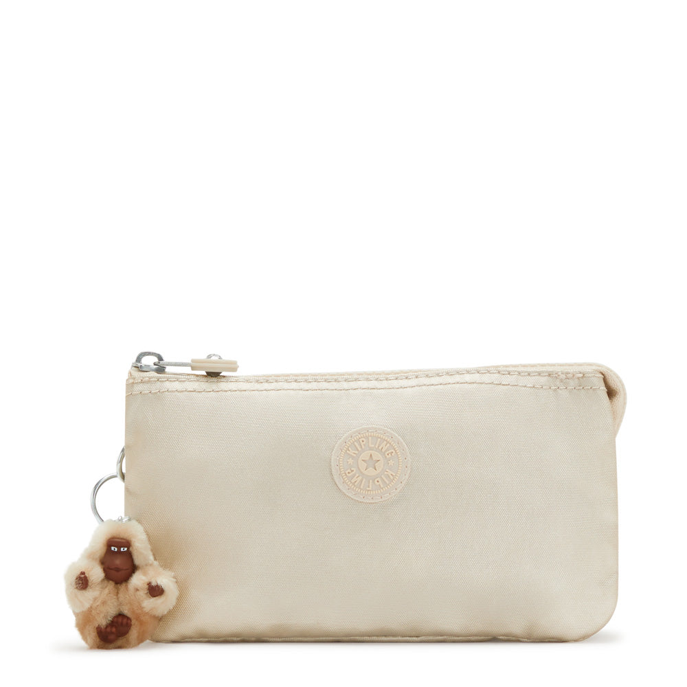 Kipling Creativity Extra Large Metallic Wristlet - Metallic Glow