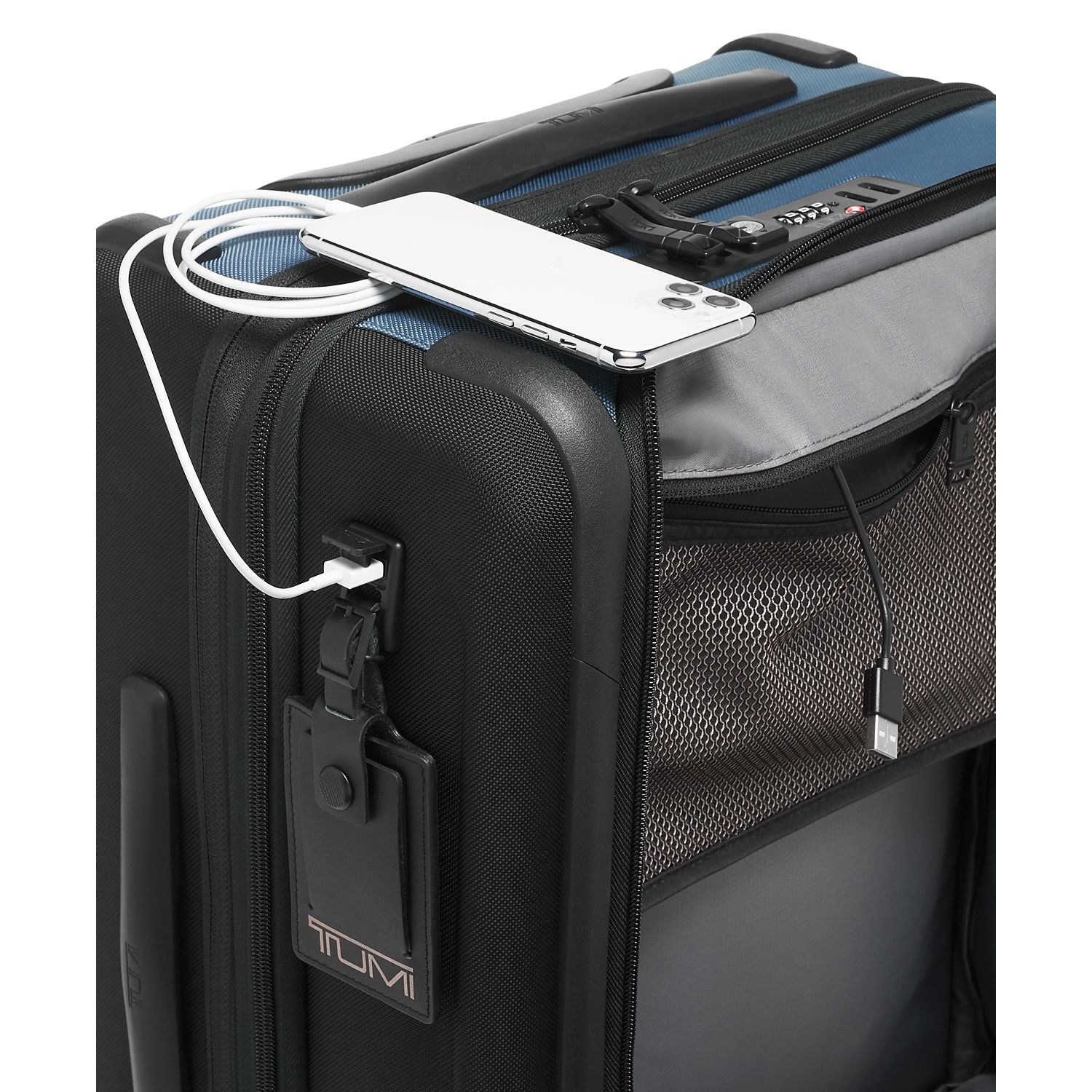 Tumi Alpha 3 Black International Dual Access 4 Wheeled Carry-On