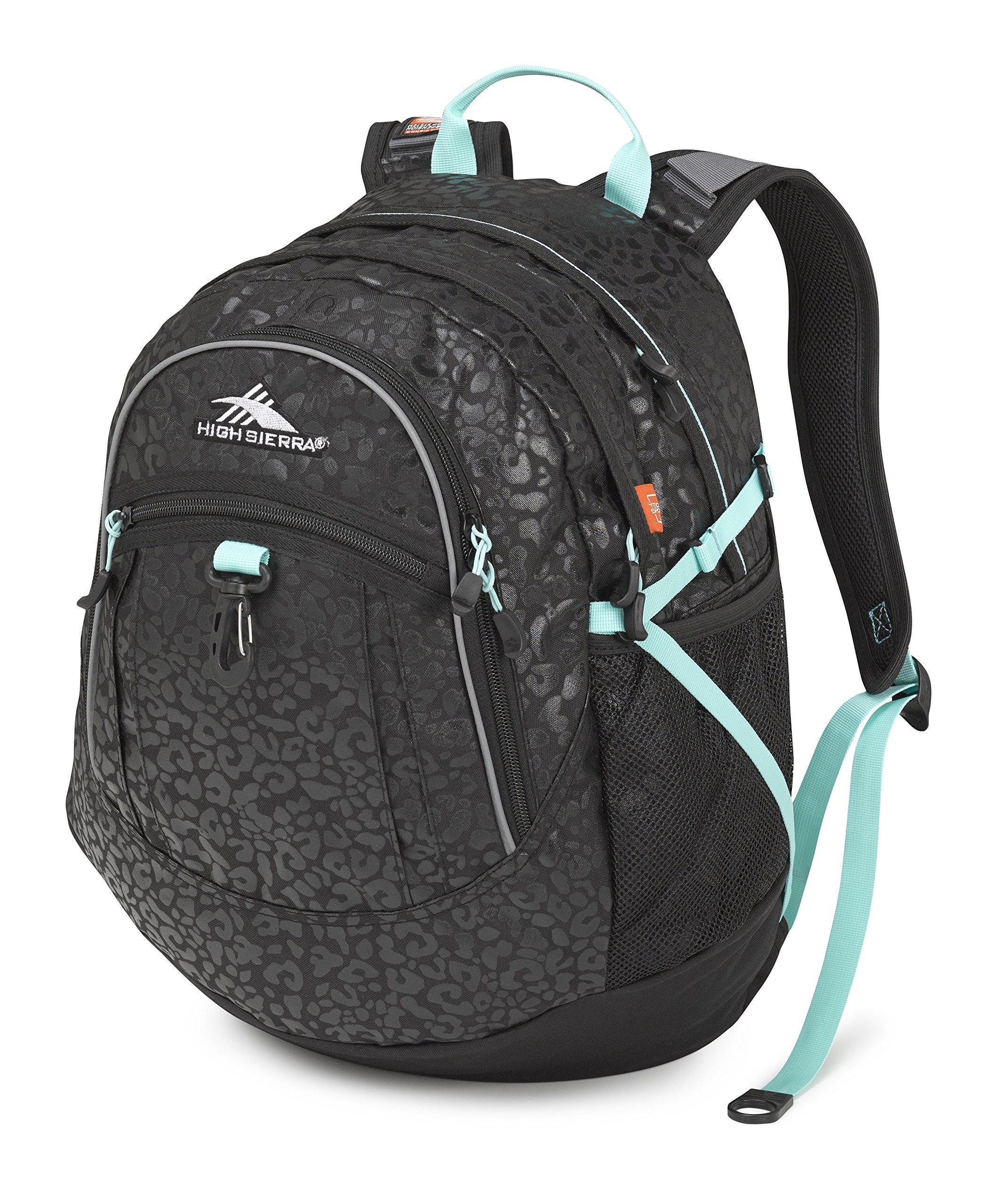 Black Leopard/Aquamarine