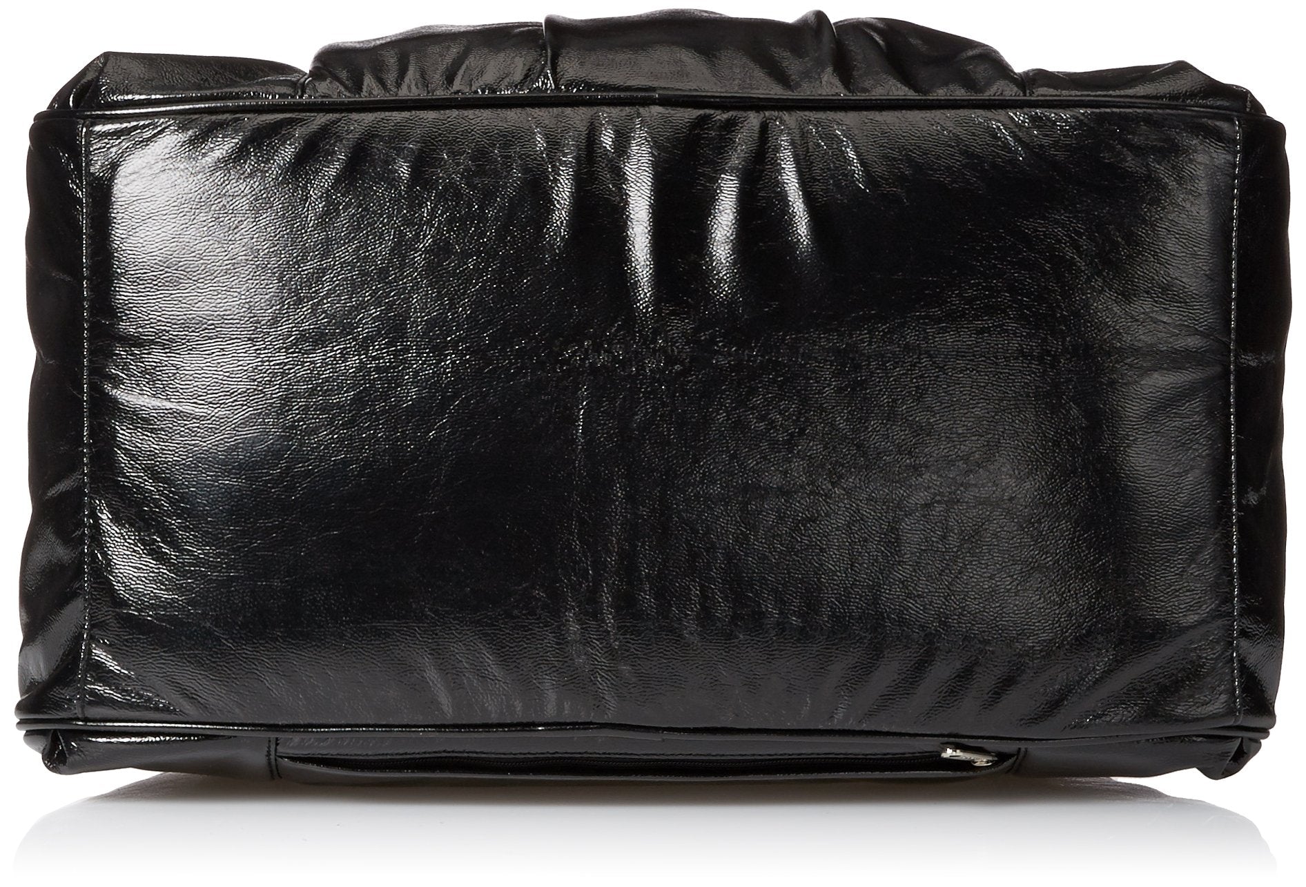 Black Crinkle Patent