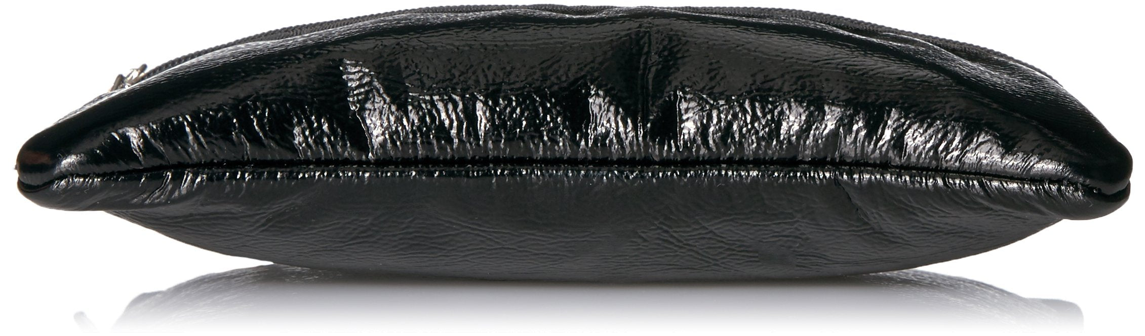 Black Crinkle Patent