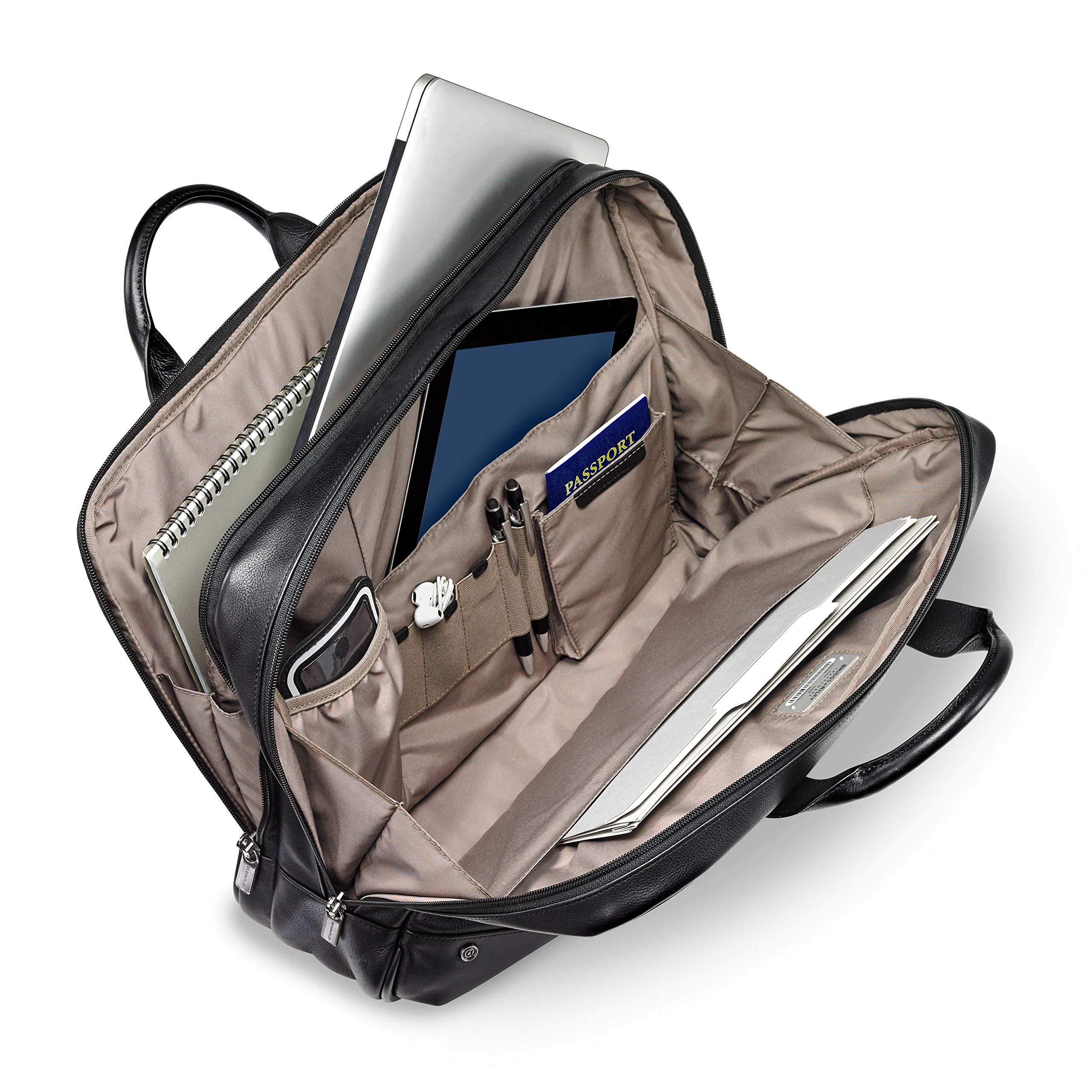 Briggs & Riley @work Leather Medium Brief - Thumbnail 5