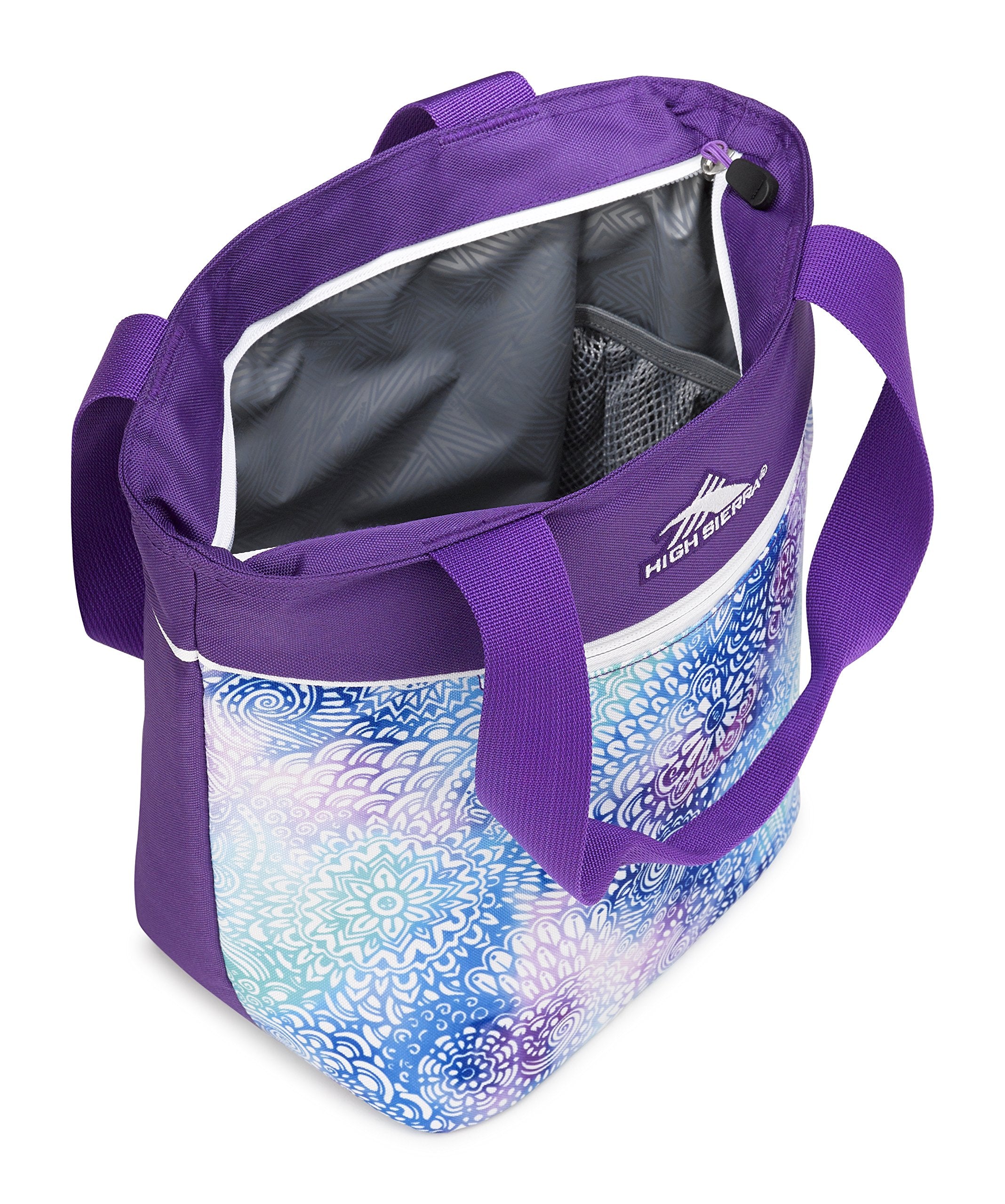 Flower Daze/Deep Purple/White