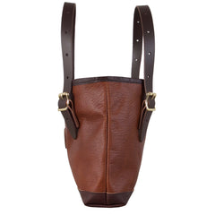 Bison/Brown Leather Trim