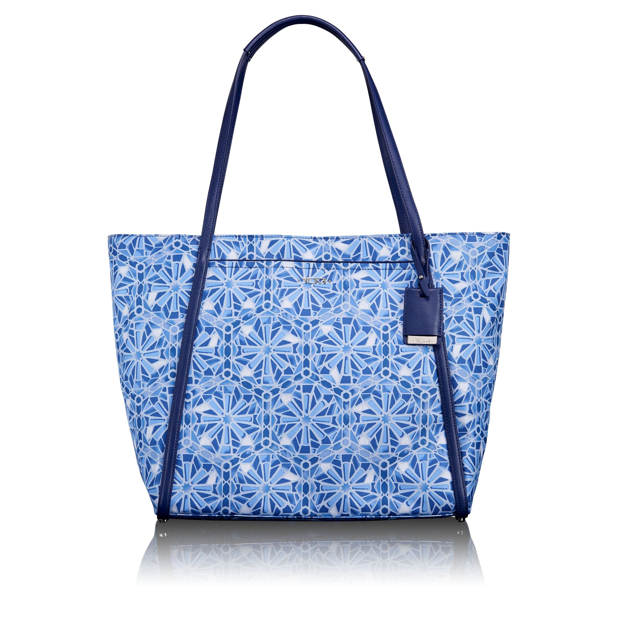 Moroccan Blue Tile Print 