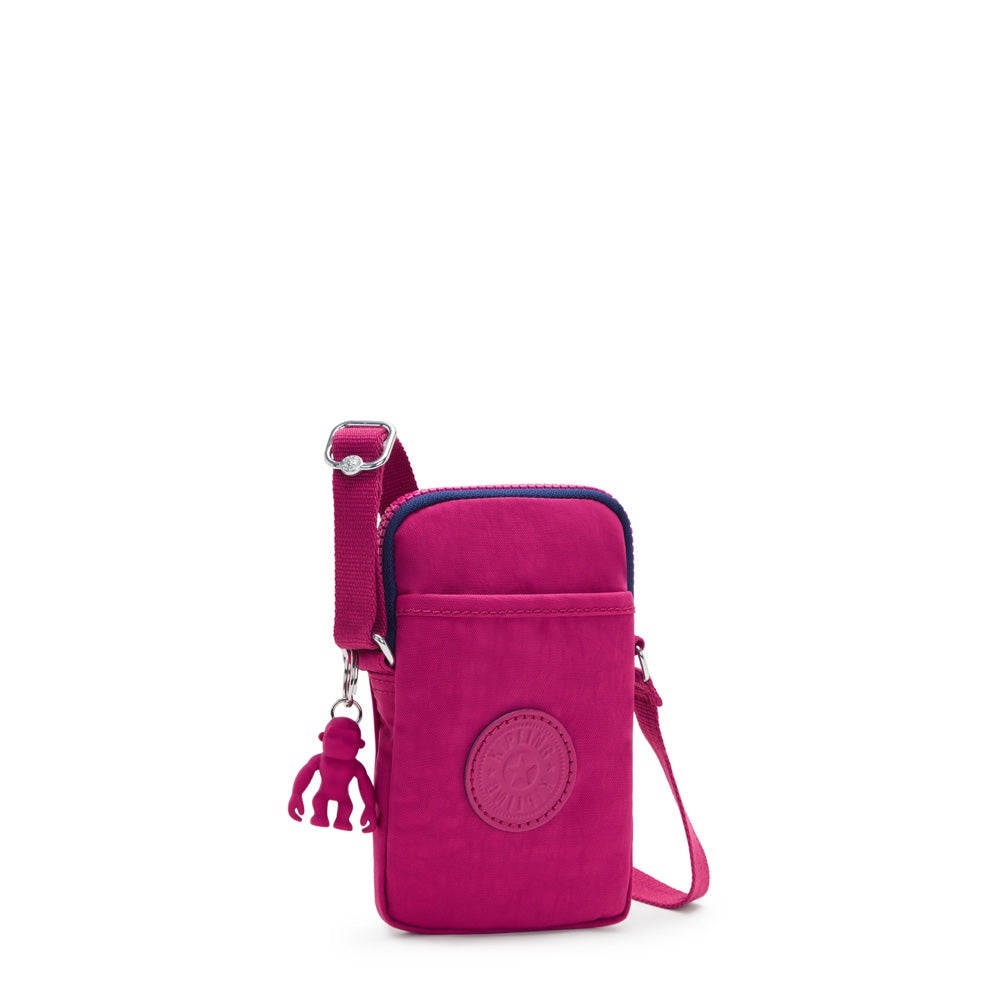 Kipling tally crossbody phone bag joyful purple Clearance