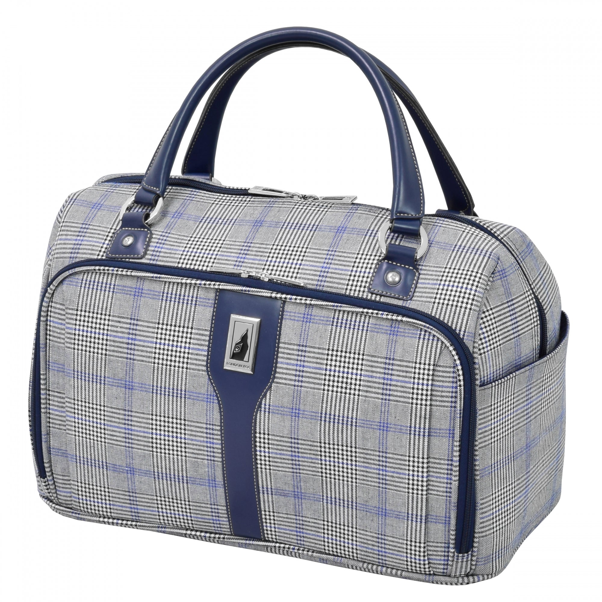 Grey/Navy Plaid