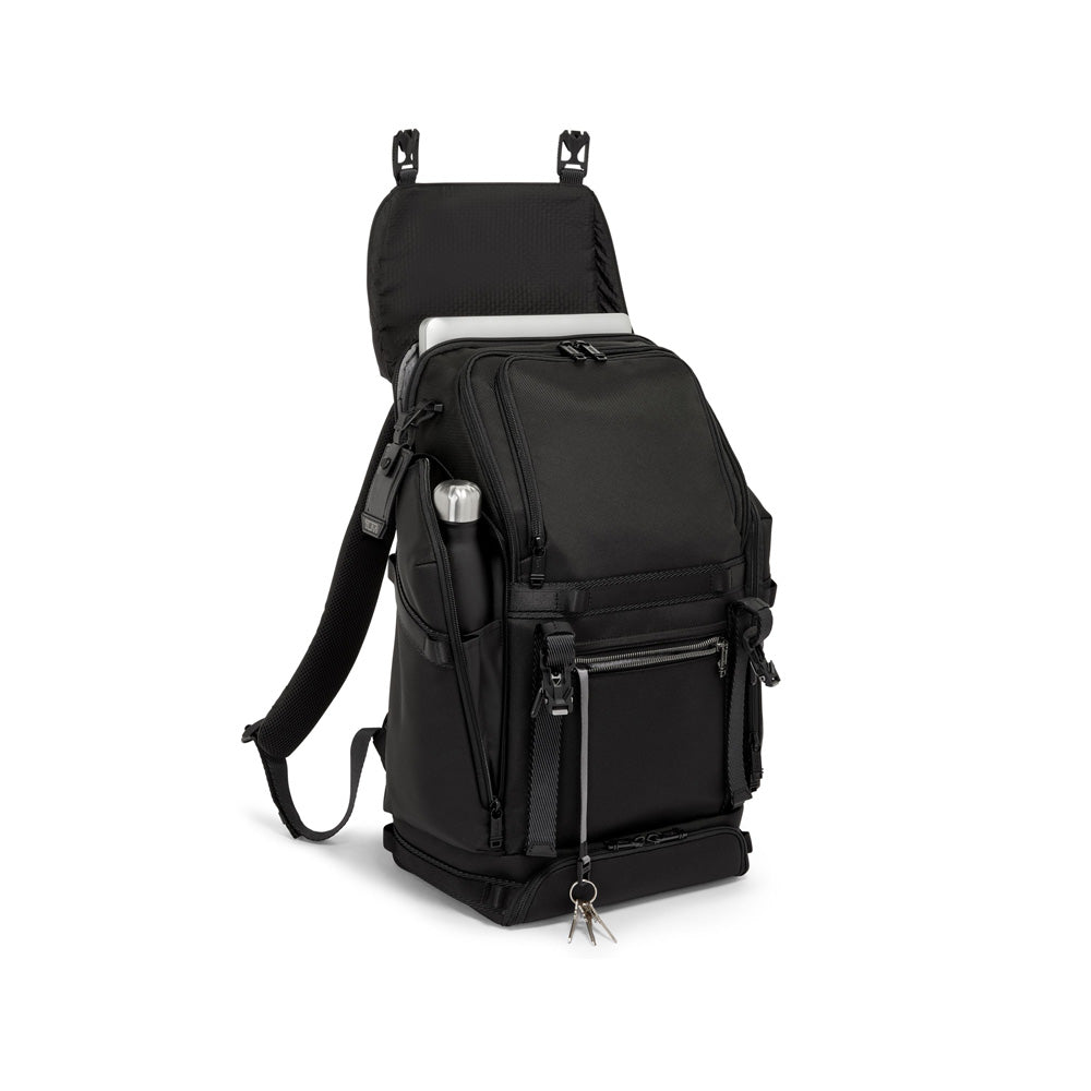 tumi alpha bravo black tyndall utility backpack Expedition Flap Backpack, : Buy Online at Best Price in KSA and 2% leather accents Tumi Alpha Bravo Tyndall Utility