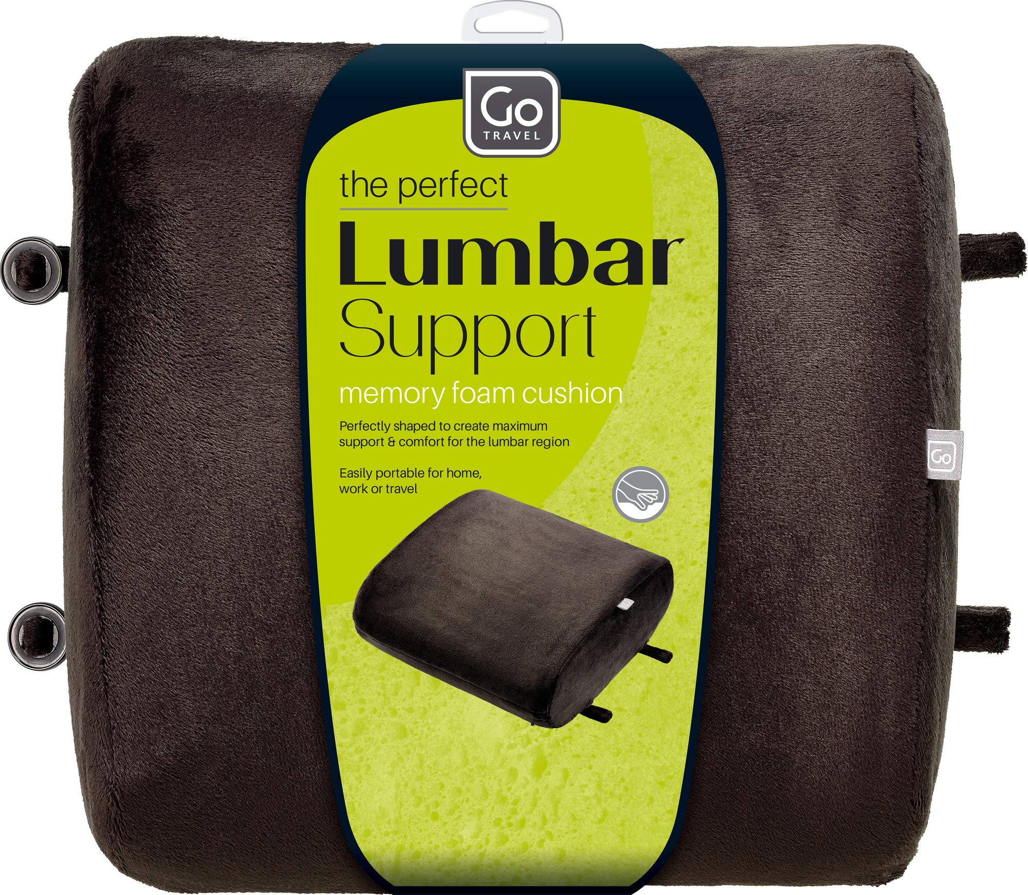 Go Travel Memory Foam Lumbar Support - Assorted
