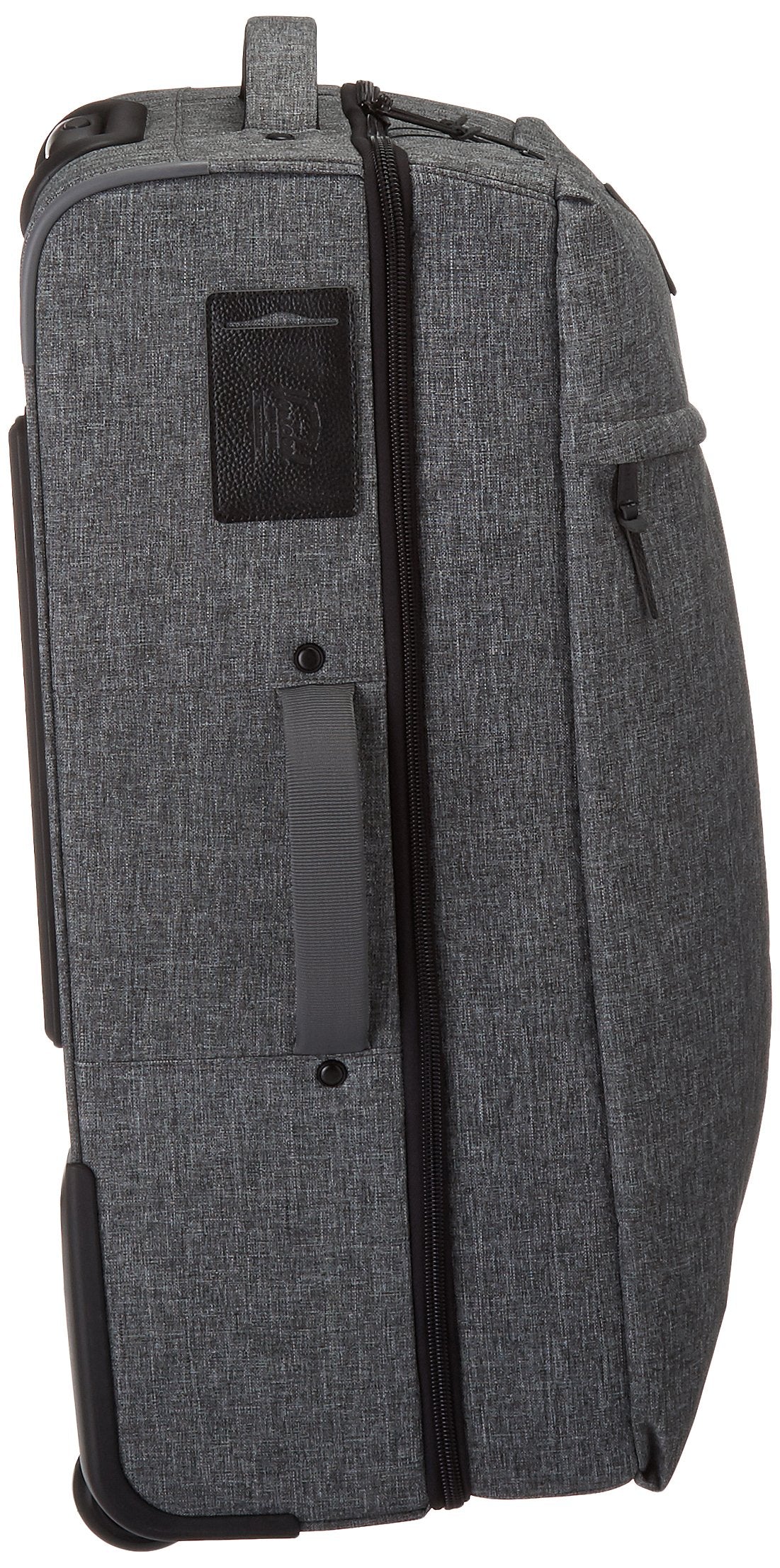 Raven Crosshatch/Black Pebbled Leather