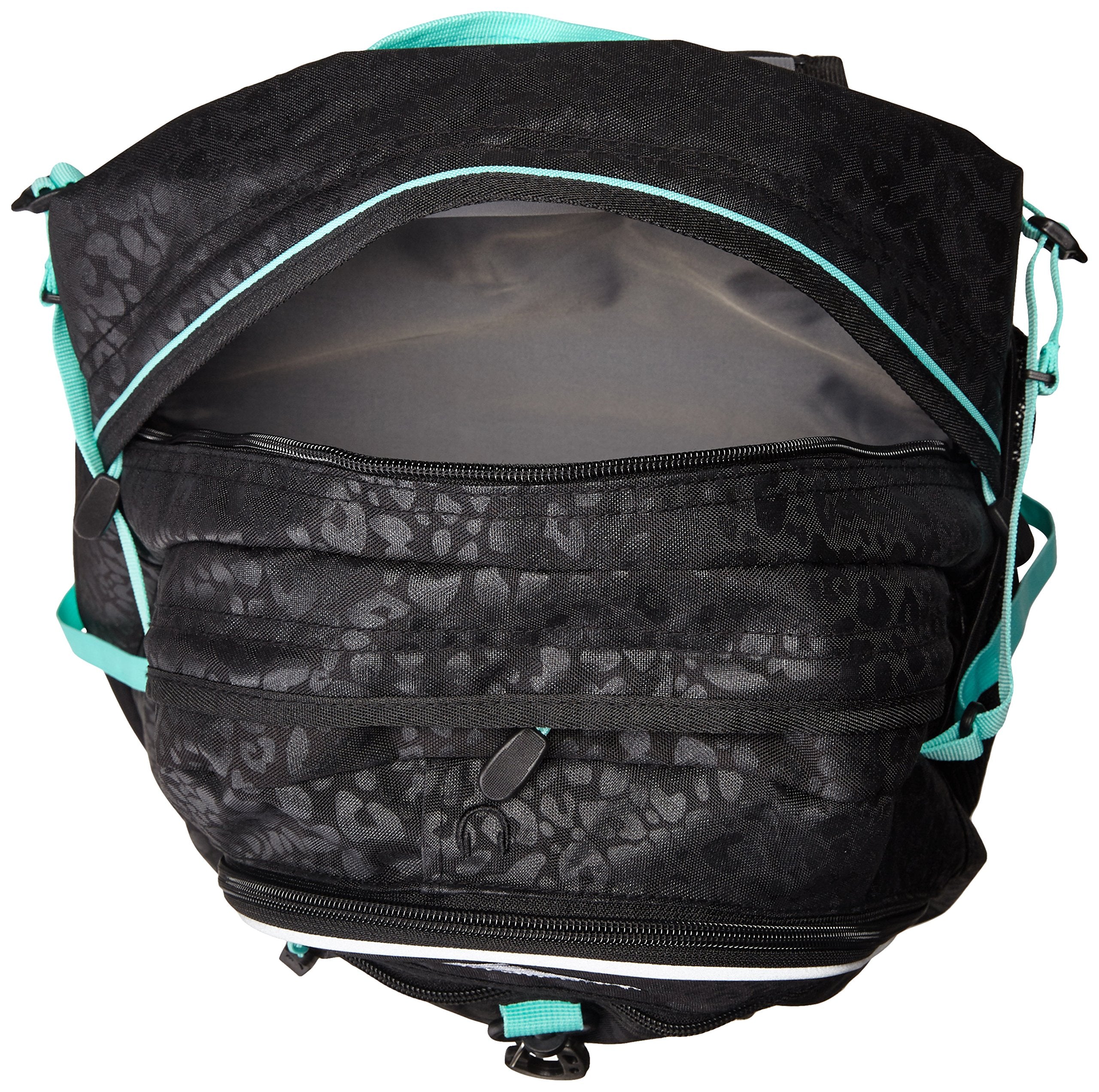 Black Leopard/Aquamarine