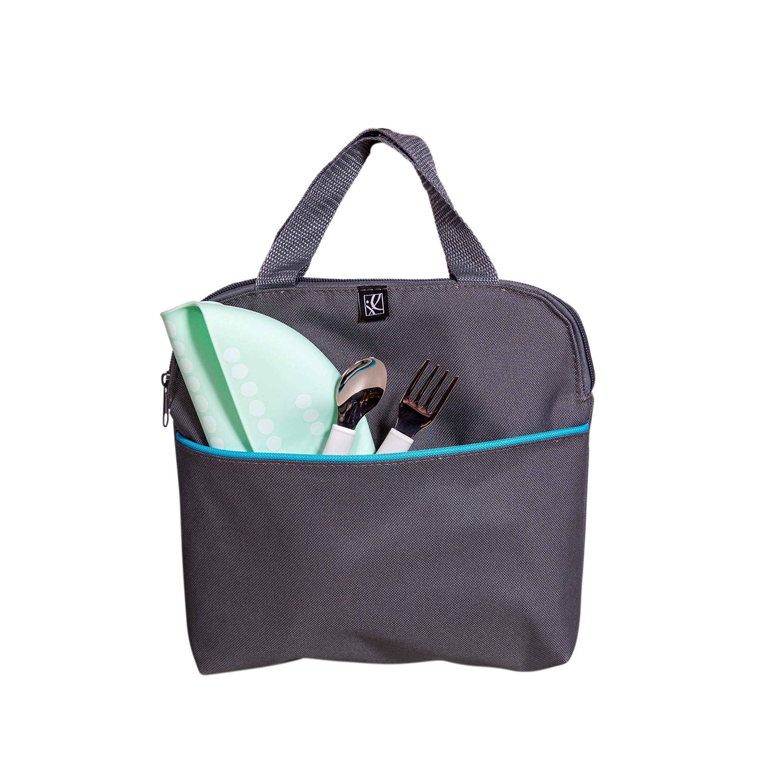 Grey / Teal