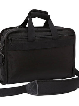 A.SAKS Ballistic Nylon Organizer Brief 8 Pocket w/Laptop Compartment
