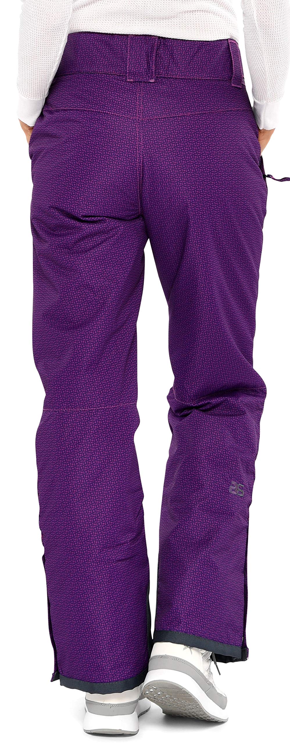 Moguls Print Purple