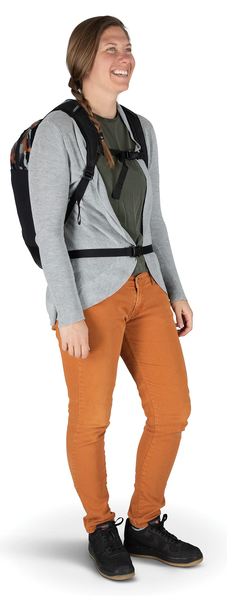 Black/Orange Camo