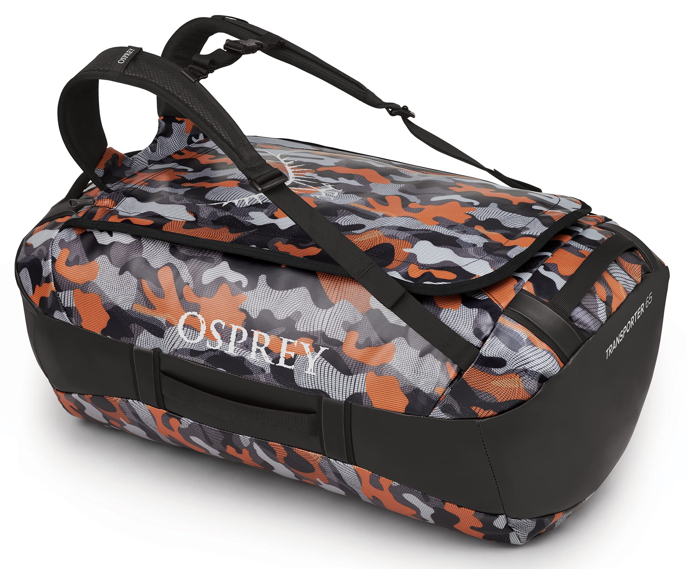 Black/Orange Camo