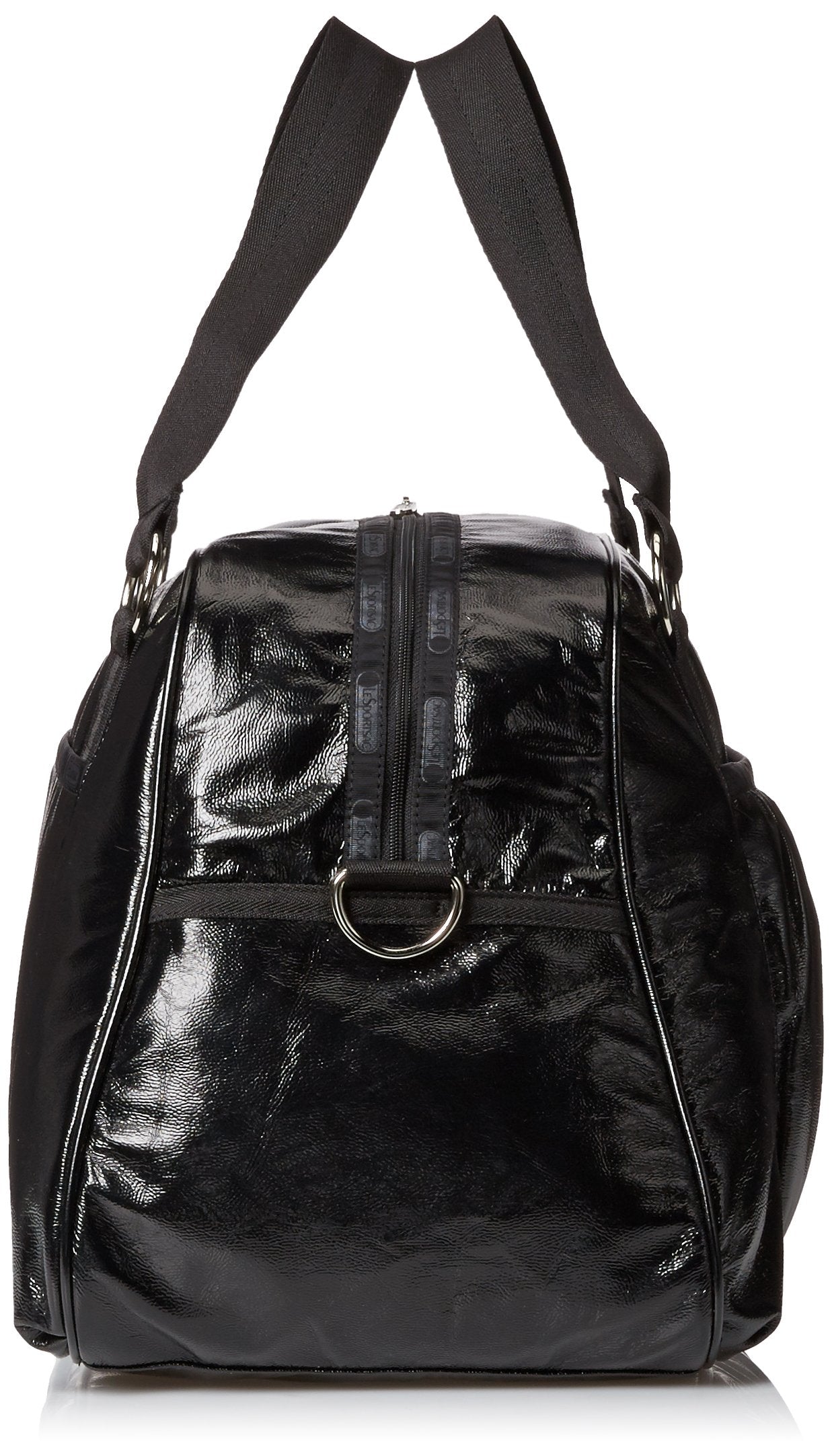 Black Crinkle Patent