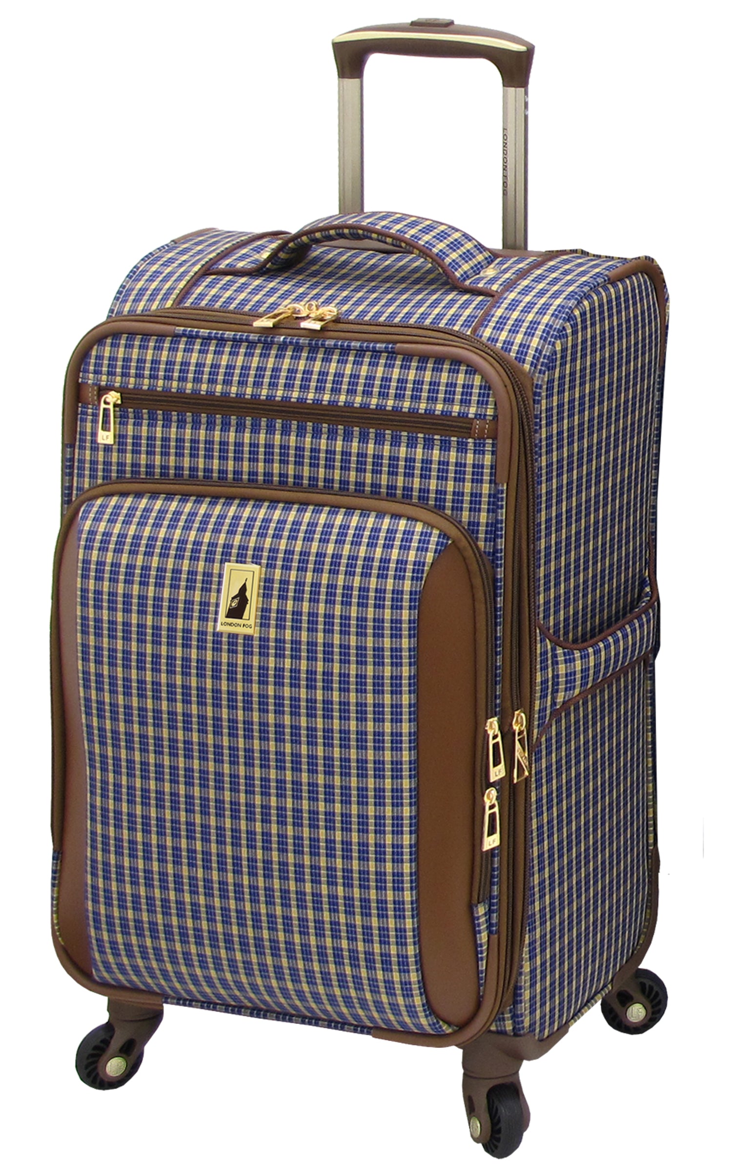 Blue/Tan Plaid