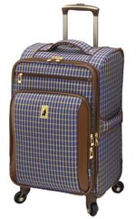 Blue/Tan Plaid