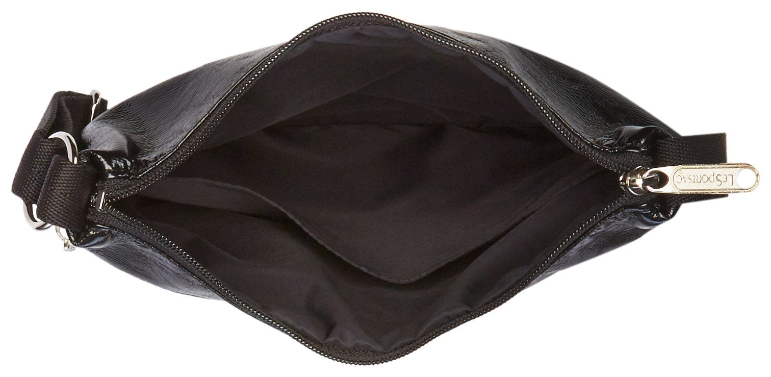 Black Crinkle Patent