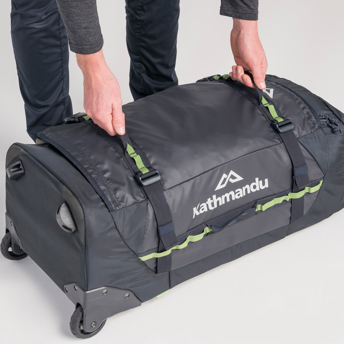 Duffle bag with wheels kathmandu Clearance