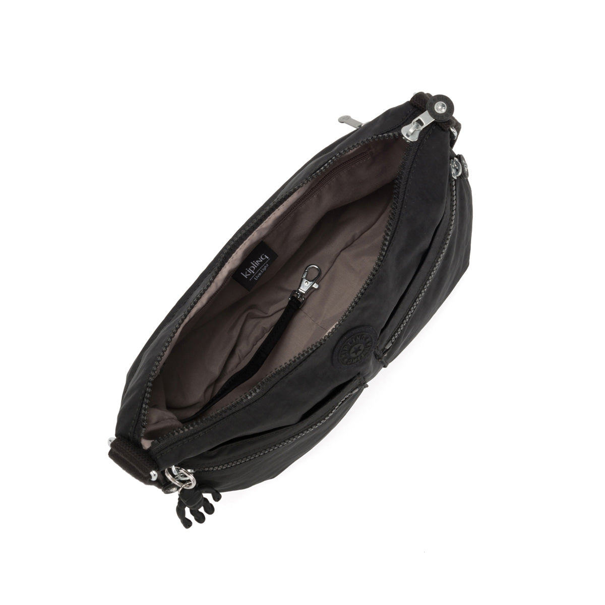 Kipling Izellah Crossbody Bag Black Noir
