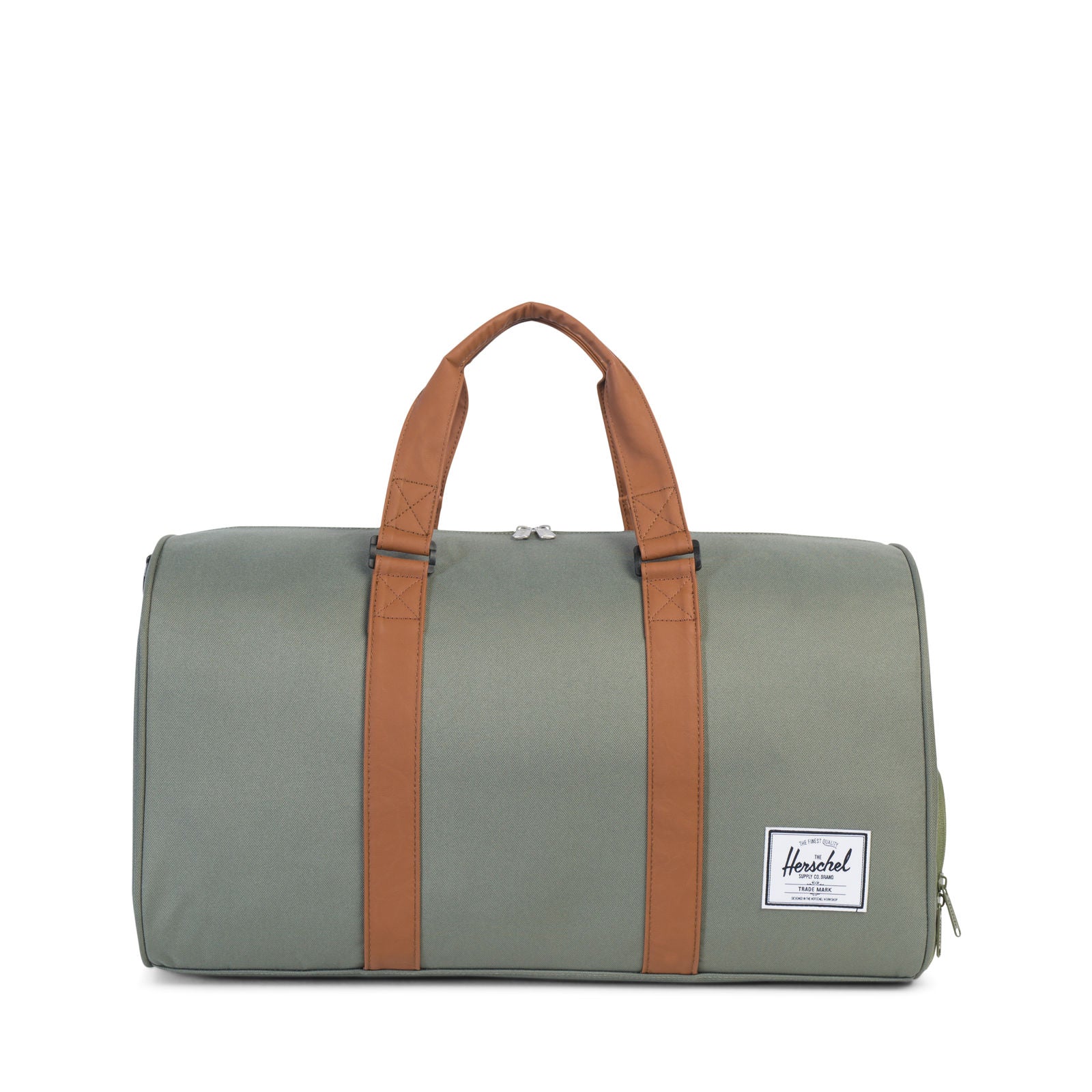 Deep Lichen Green/Tan Synthetic Leather