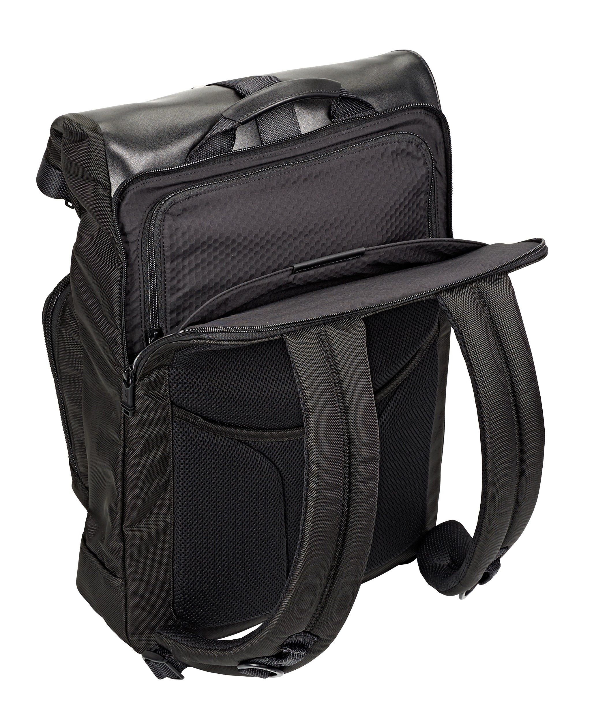 tumi alpha bravo london roll backpack TUMI Alpha Bravo London Roll-Top Backpack – Luggage Online