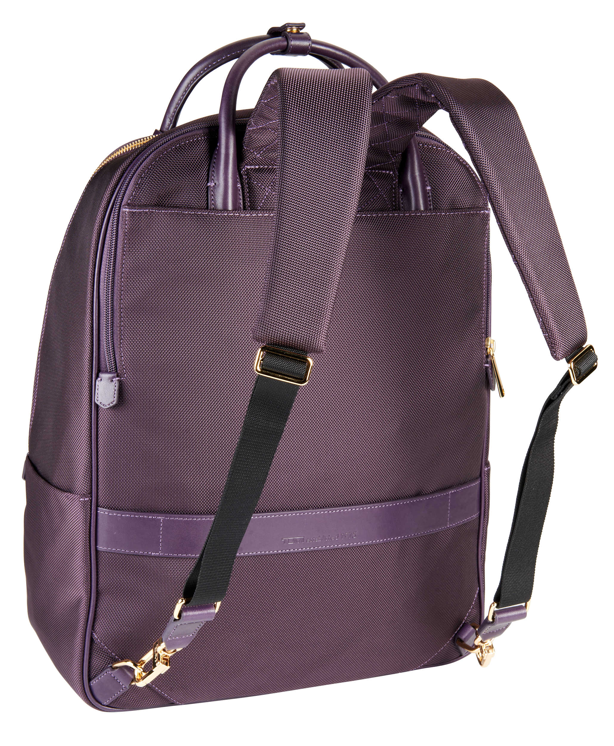tumi backpack purple TUMI Larkin Portola Convertible Backpack Aubergine – Luggage Online