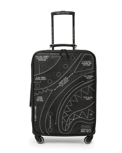 Sprayground* スプリット チーター キャリーオン ラゲージ 22” Luggage Sprayground Split Cheetah Carry-on Luggage