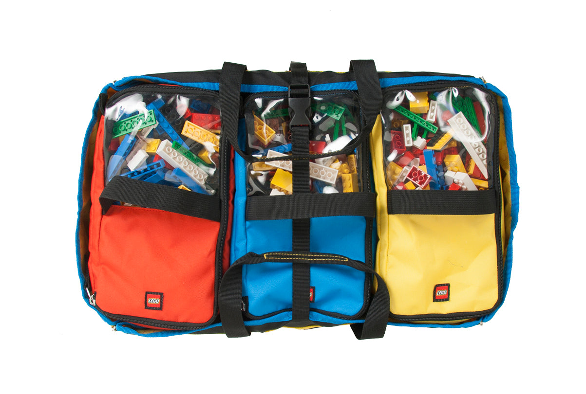 LEGO Unisex Storage 4-Piece Organizer Tote Bag and Playmat