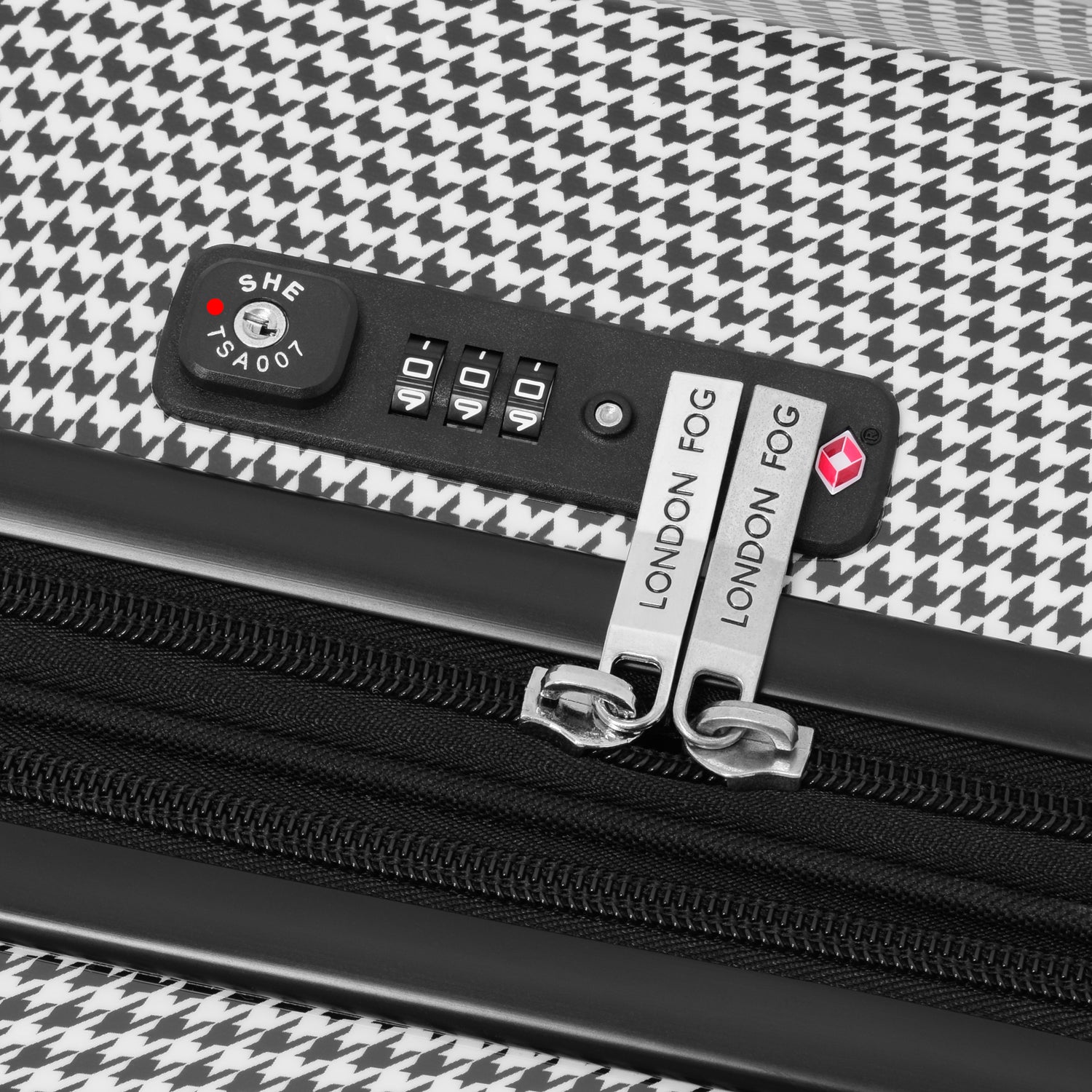 Black/White Houndstooth