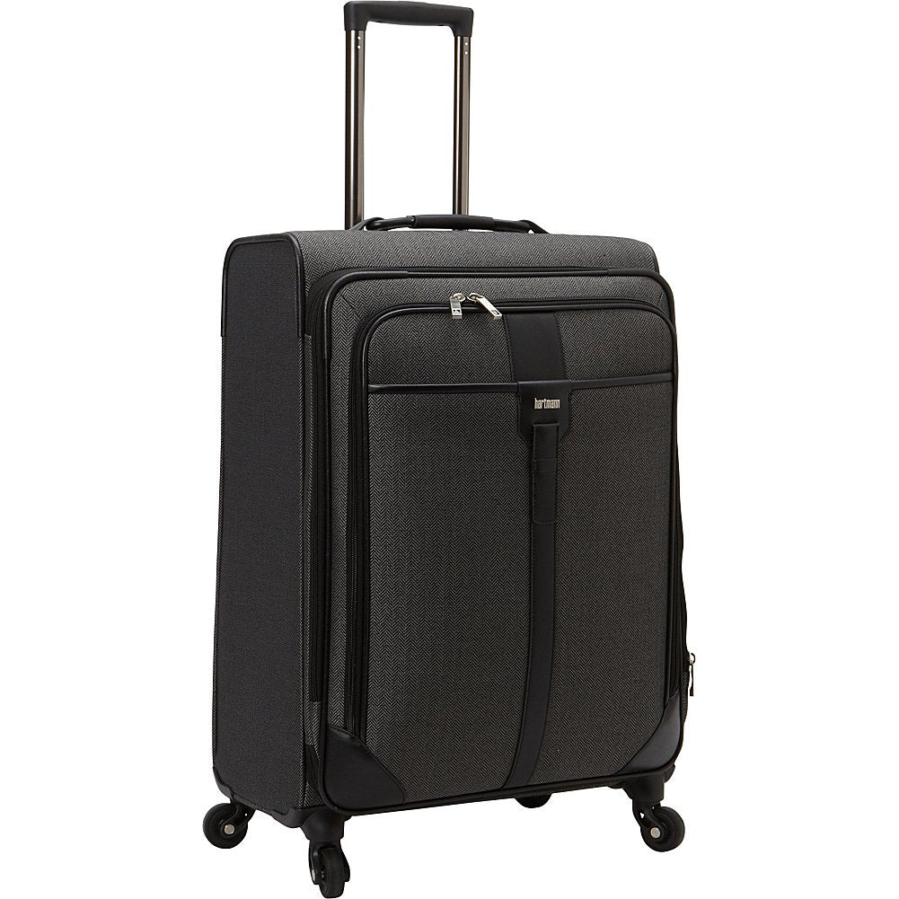 Hartmann Herringbone Luxe Softside Medium Journey Expandable Spinner H – Luggage Online
